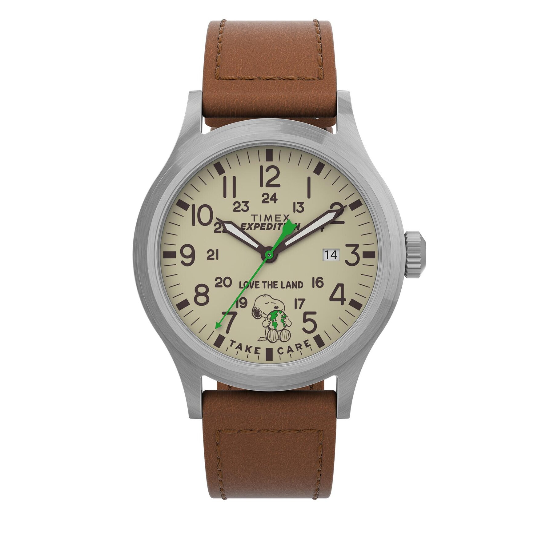 Timex Hodinky Expedition x Peanuts TW4B25000 Hnědá - Pepit.cz