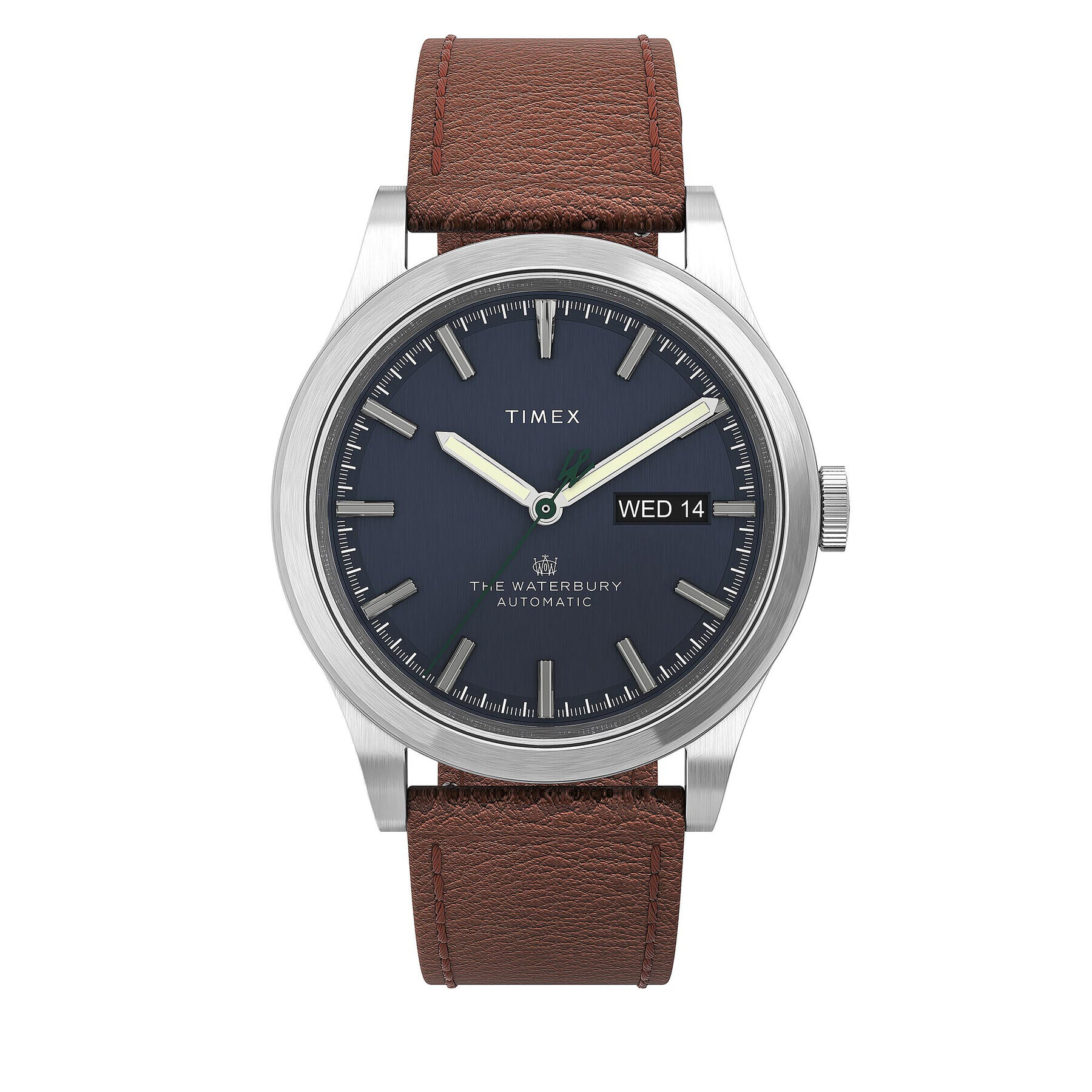 Timex Hodinky Waterbury Automatic TW2U91000 Hnědá - Pepit.cz