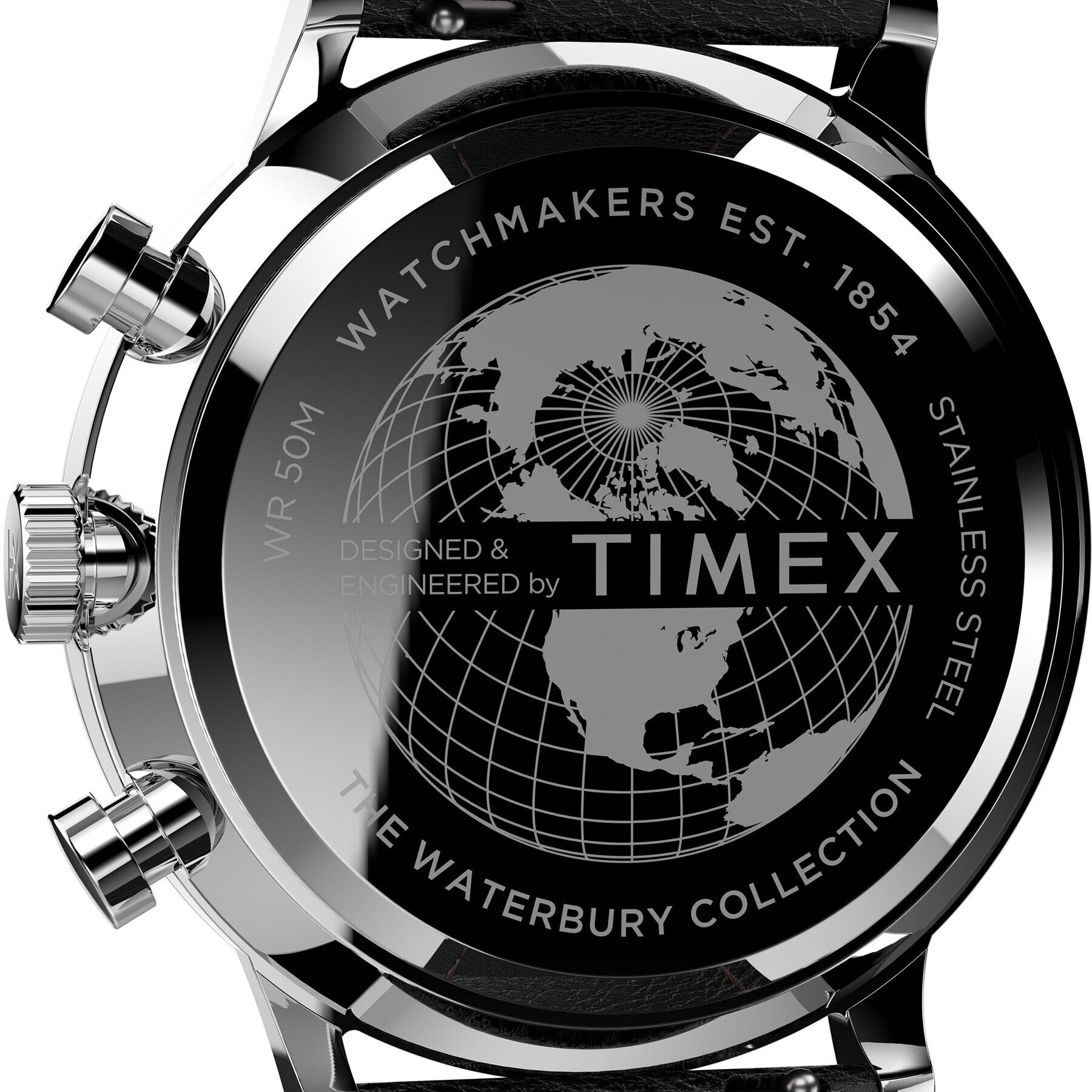 Timex Hodinky Waterbury Chronograph TW2U88300 Černá - Pepit.cz