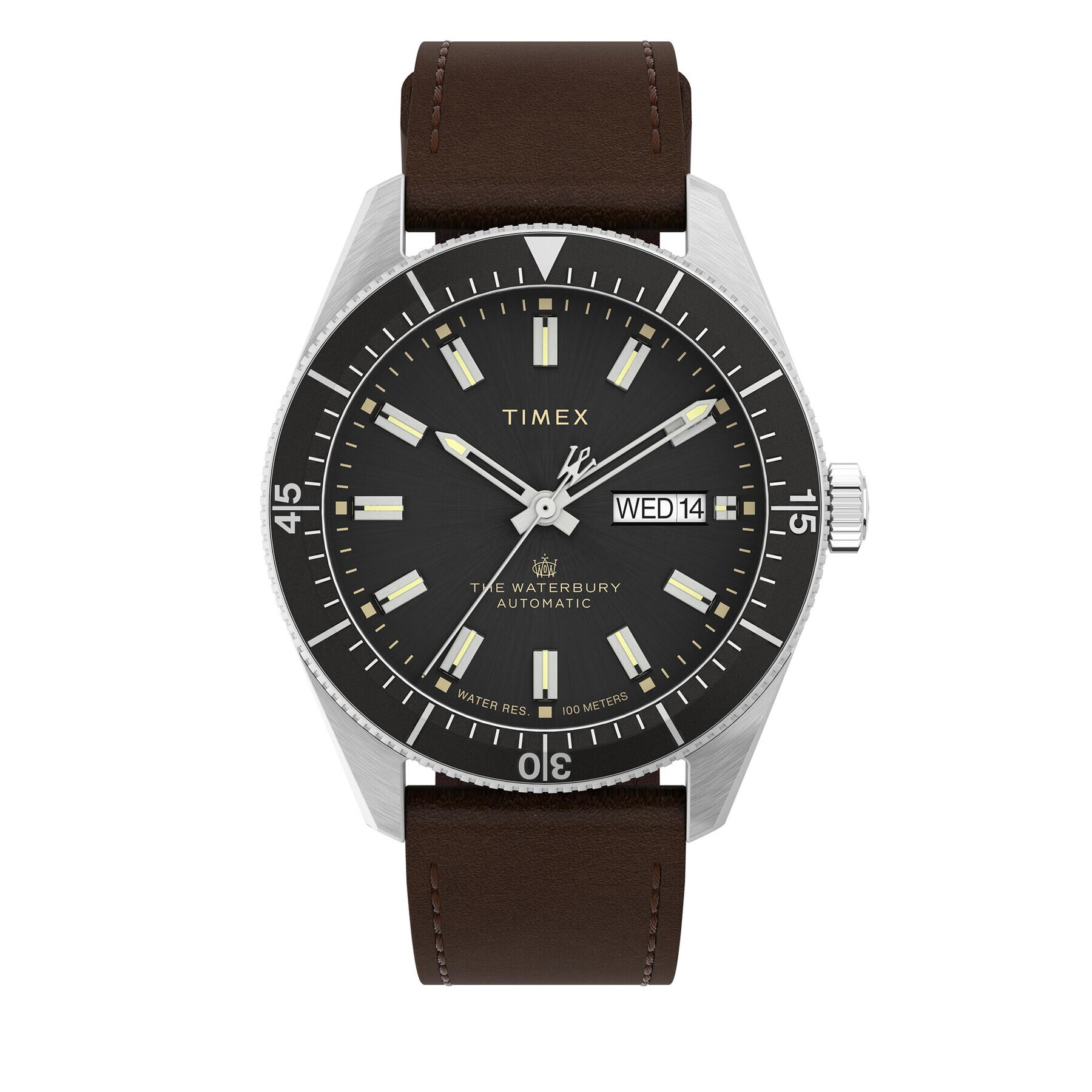 Timex Hodinky Waterbury TW2V24800 Hnědá - Pepit.cz