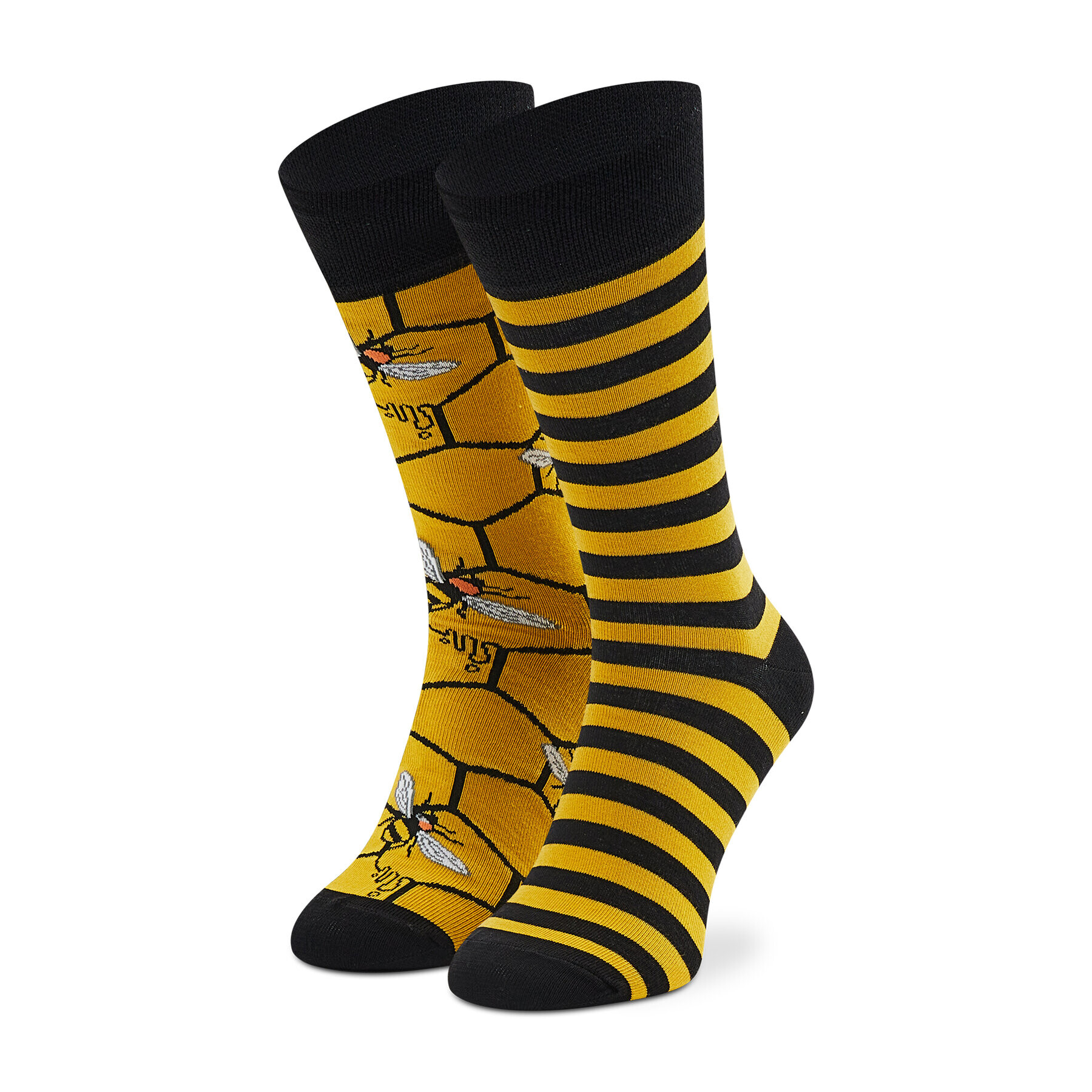 Todo Socks Klasické ponožky Unisex Busy Bee Žlutá - Pepit.cz