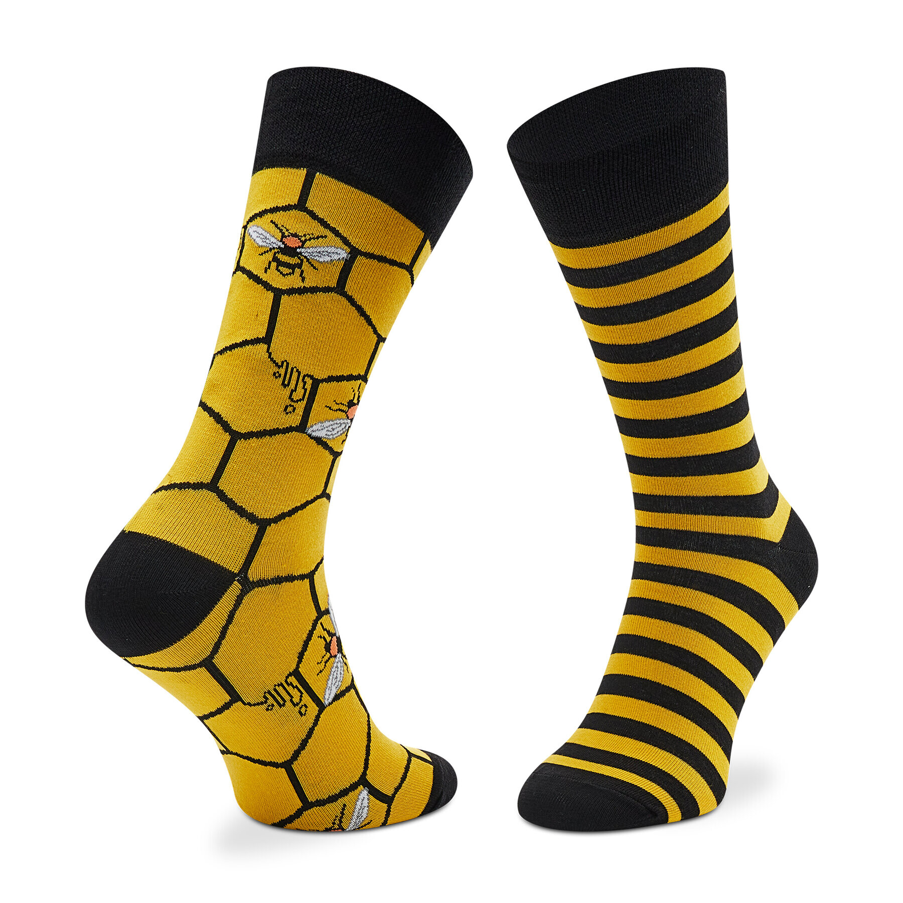 Todo Socks Klasické ponožky Unisex Busy Bee Žlutá - Pepit.cz