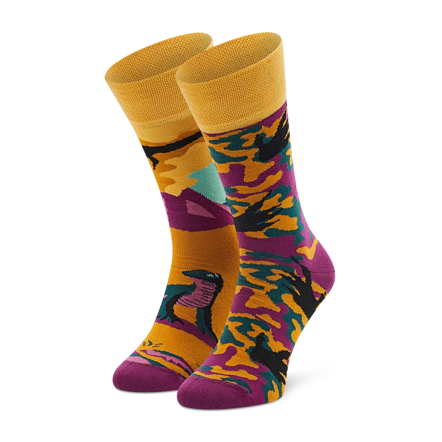 Todo Socks Klasické ponožky Unisex Dinozaur New Barevná - Pepit.cz