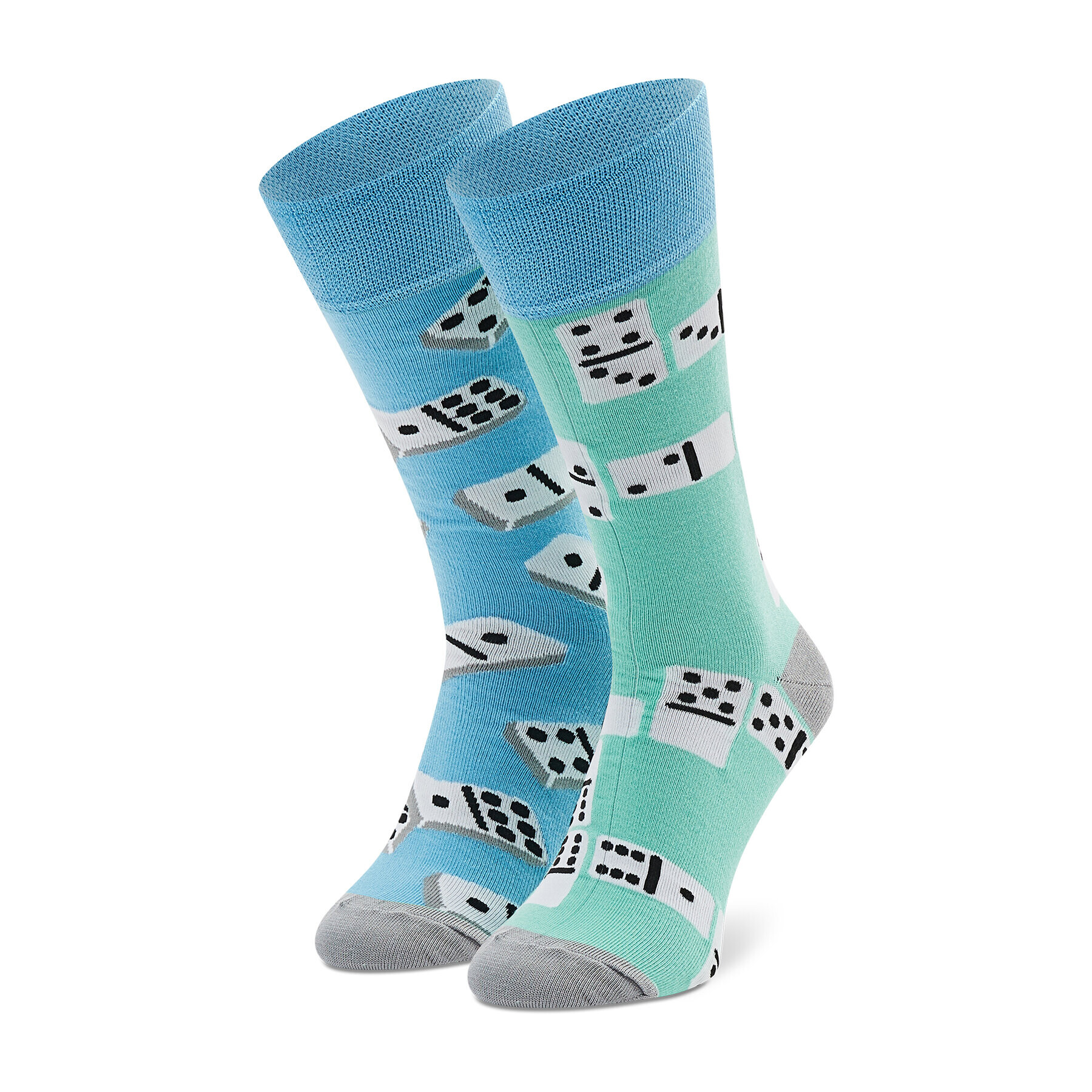 Todo Socks Klasické ponožky Unisex Domino Modrá - Pepit.cz