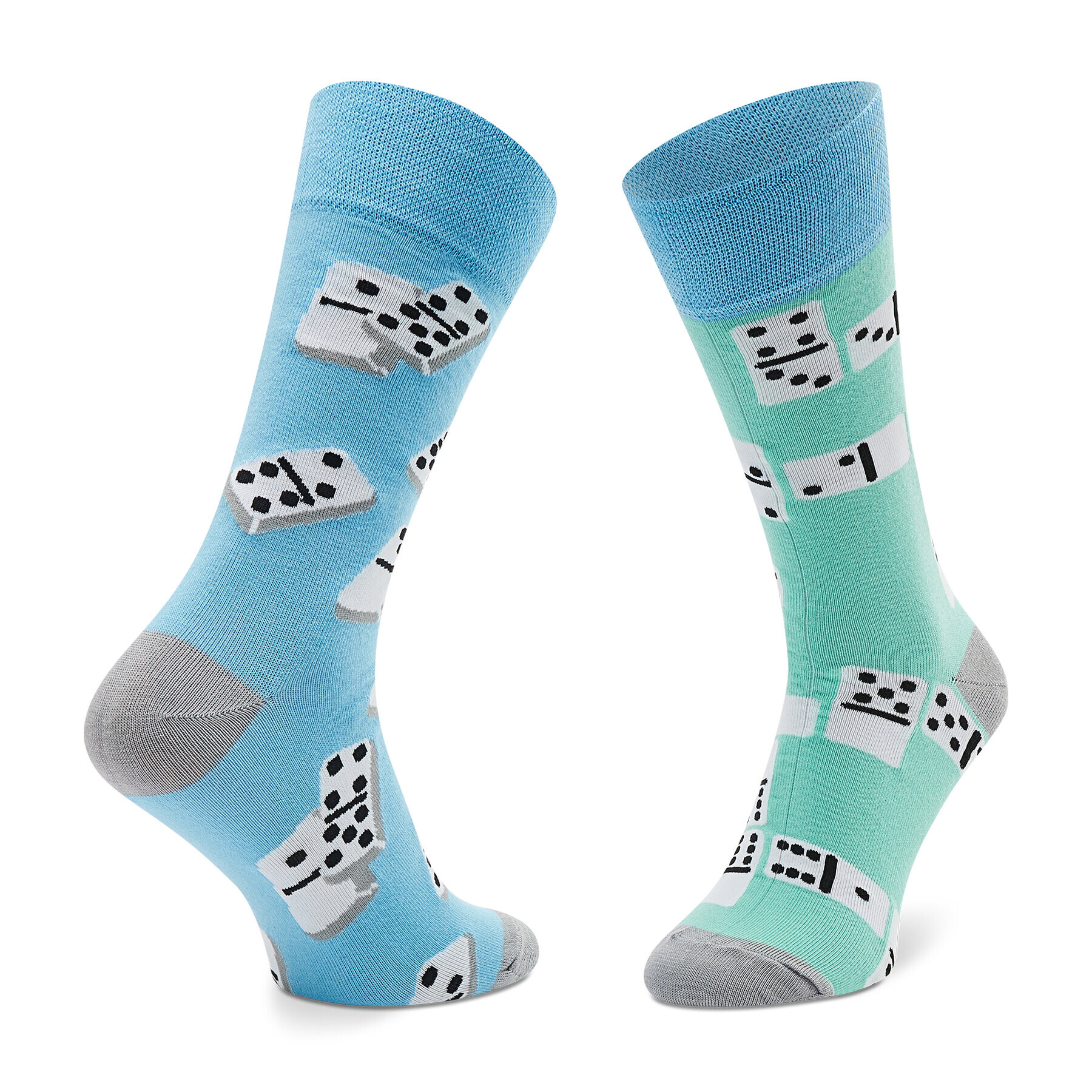 Todo Socks Klasické ponožky Unisex Domino Modrá - Pepit.cz