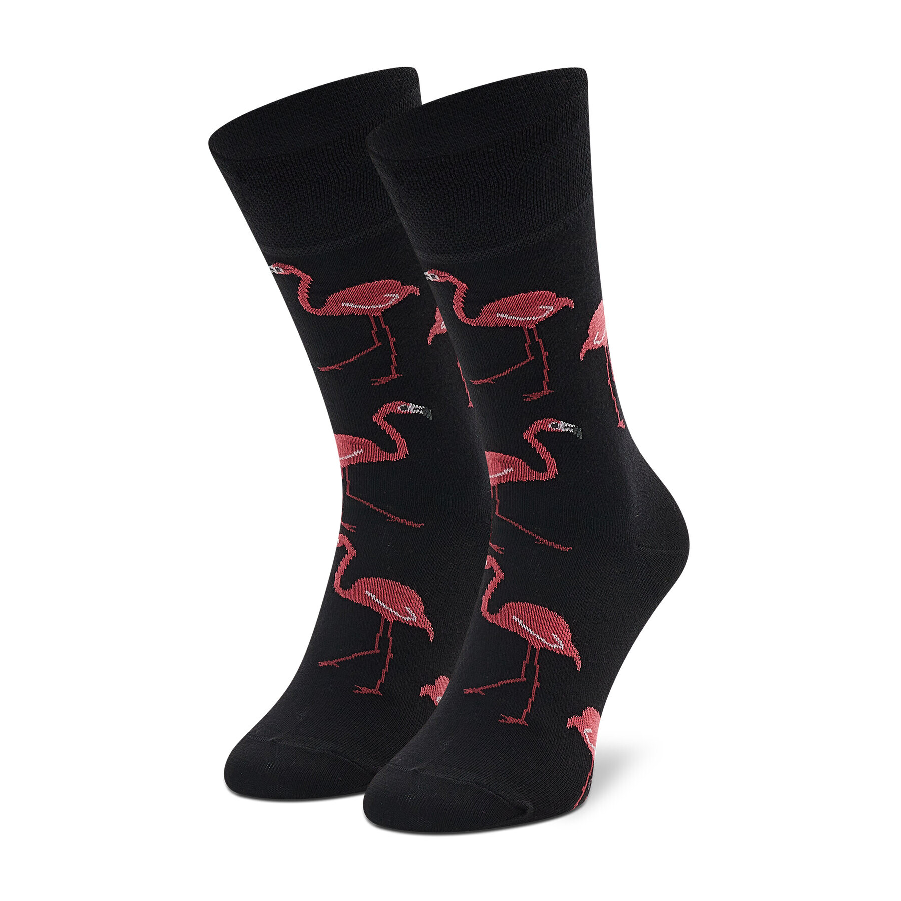 Todo Socks Klasické ponožky Unisex Flamingo Lover Černá - Pepit.cz