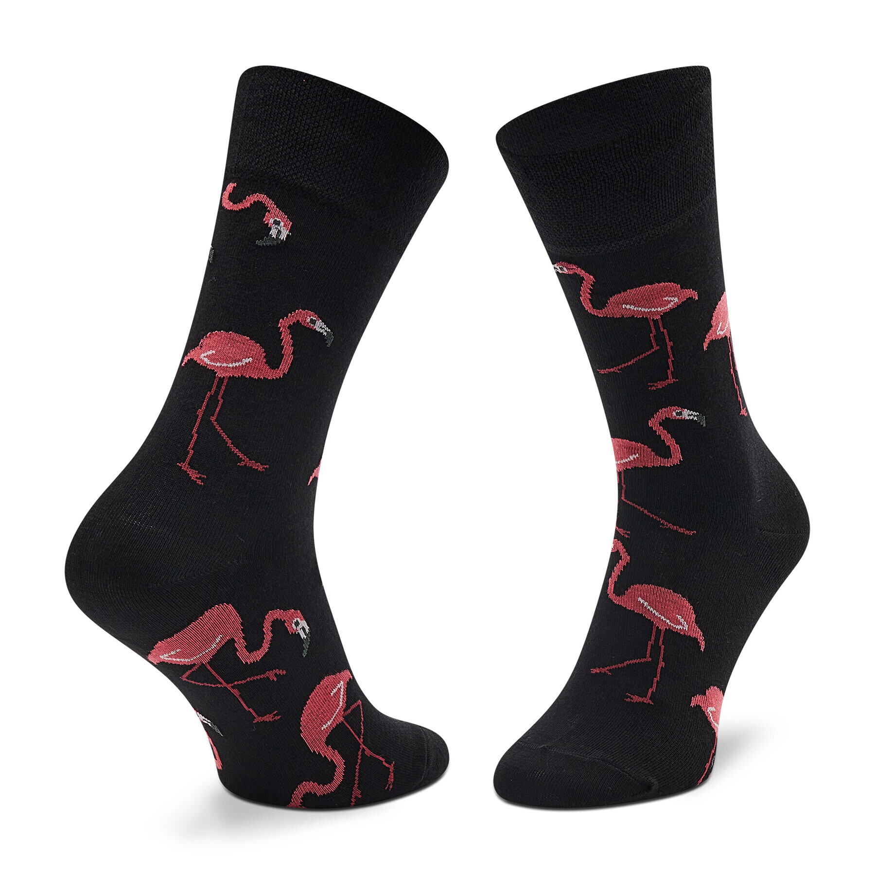 Todo Socks Klasické ponožky Unisex Flamingo Lover Černá - Pepit.cz