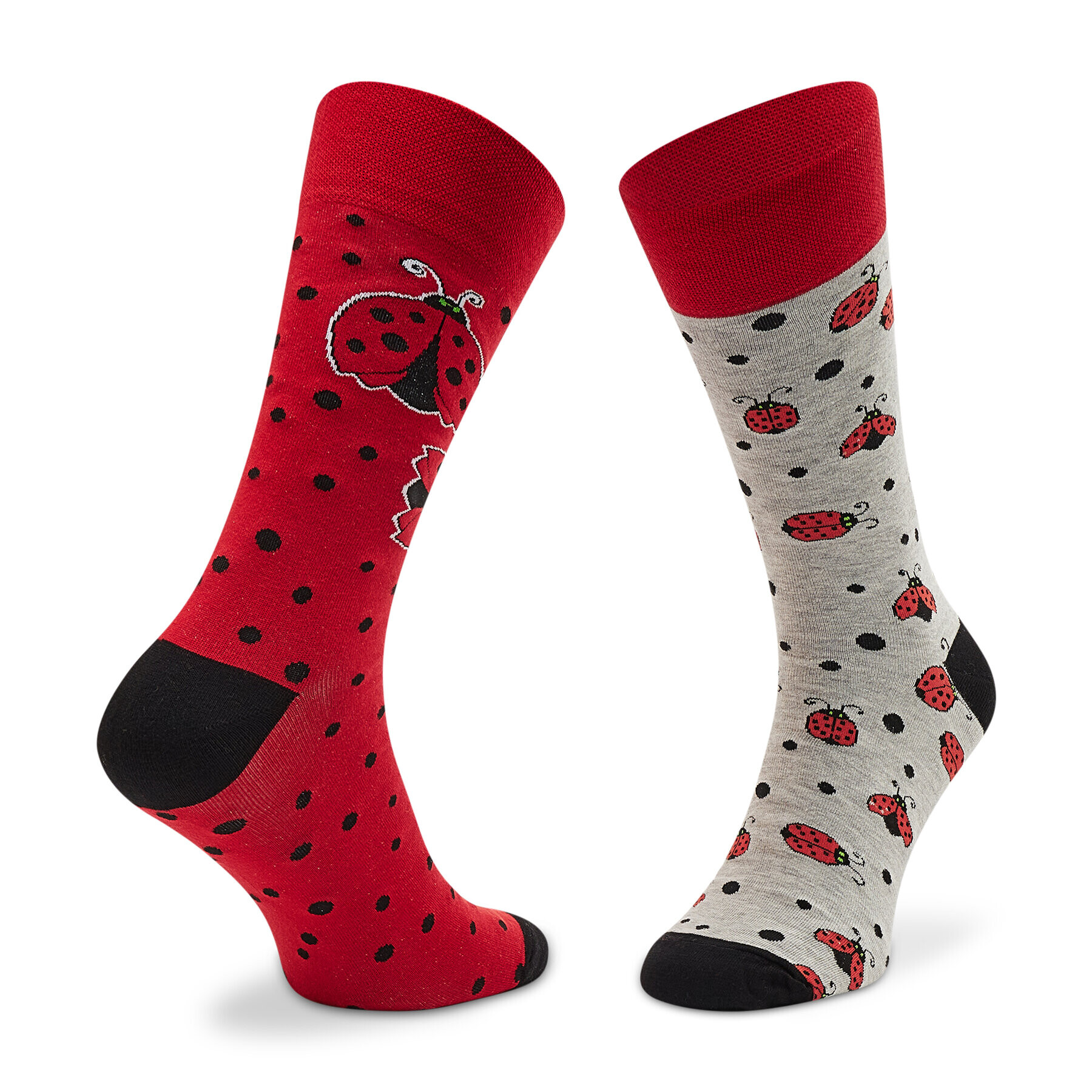 Todo Socks Klasické ponožky Unisex Ladybung Červená - Pepit.cz