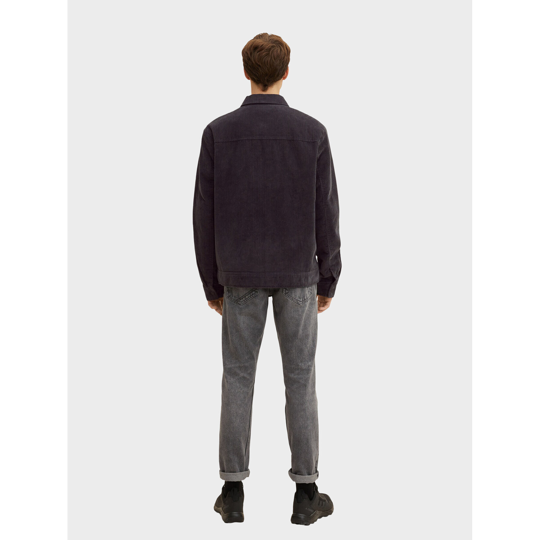 Tom Tailor Denim Bunda pro přechodné období 1032423 Šedá Regular Fit - Pepit.cz