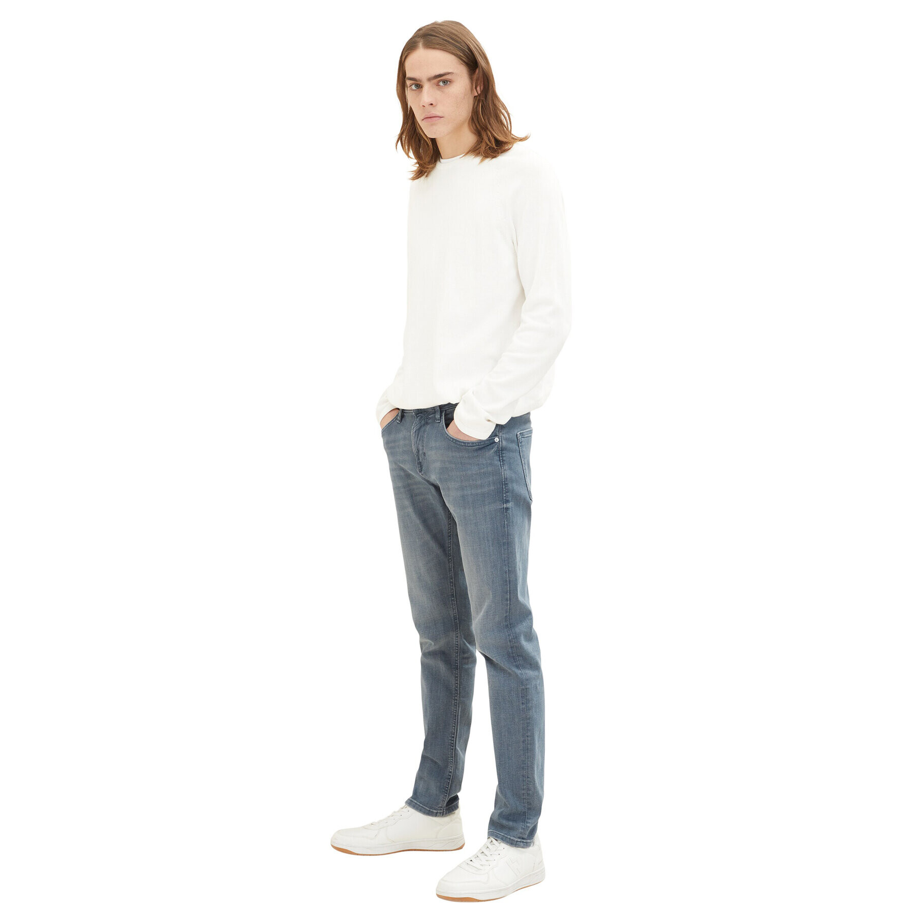 Tom Tailor Denim Jeansy 1034113 Modrá Regular Fit - Pepit.cz