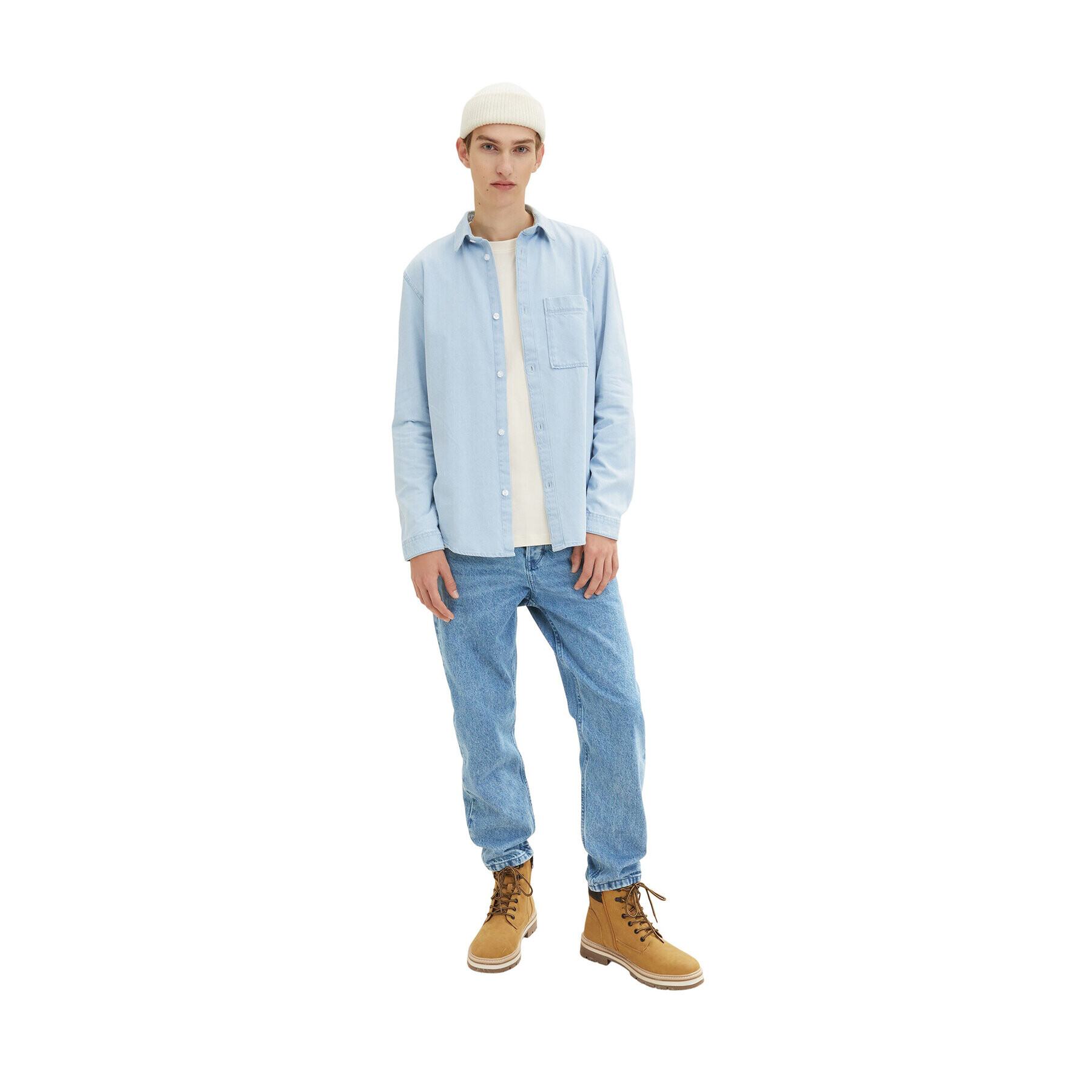 Tom Tailor Denim Košile 1034906 Modrá - Pepit.cz