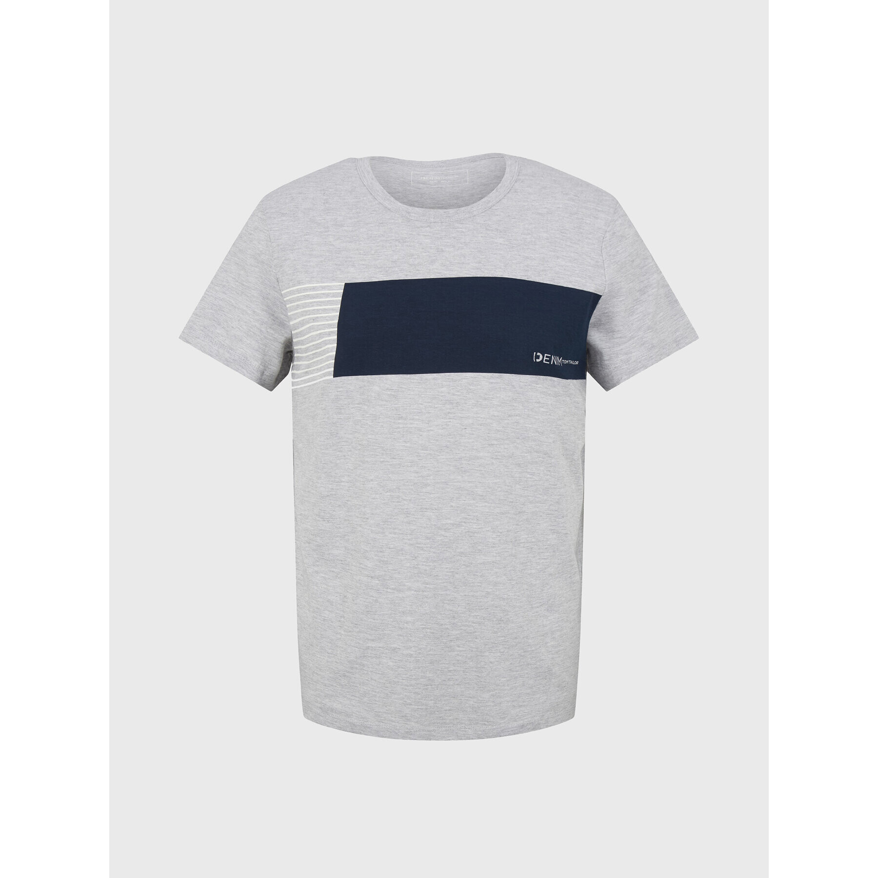 Tom Tailor Denim T-Shirt 1033037 Šedá Regular Fit - Pepit.cz