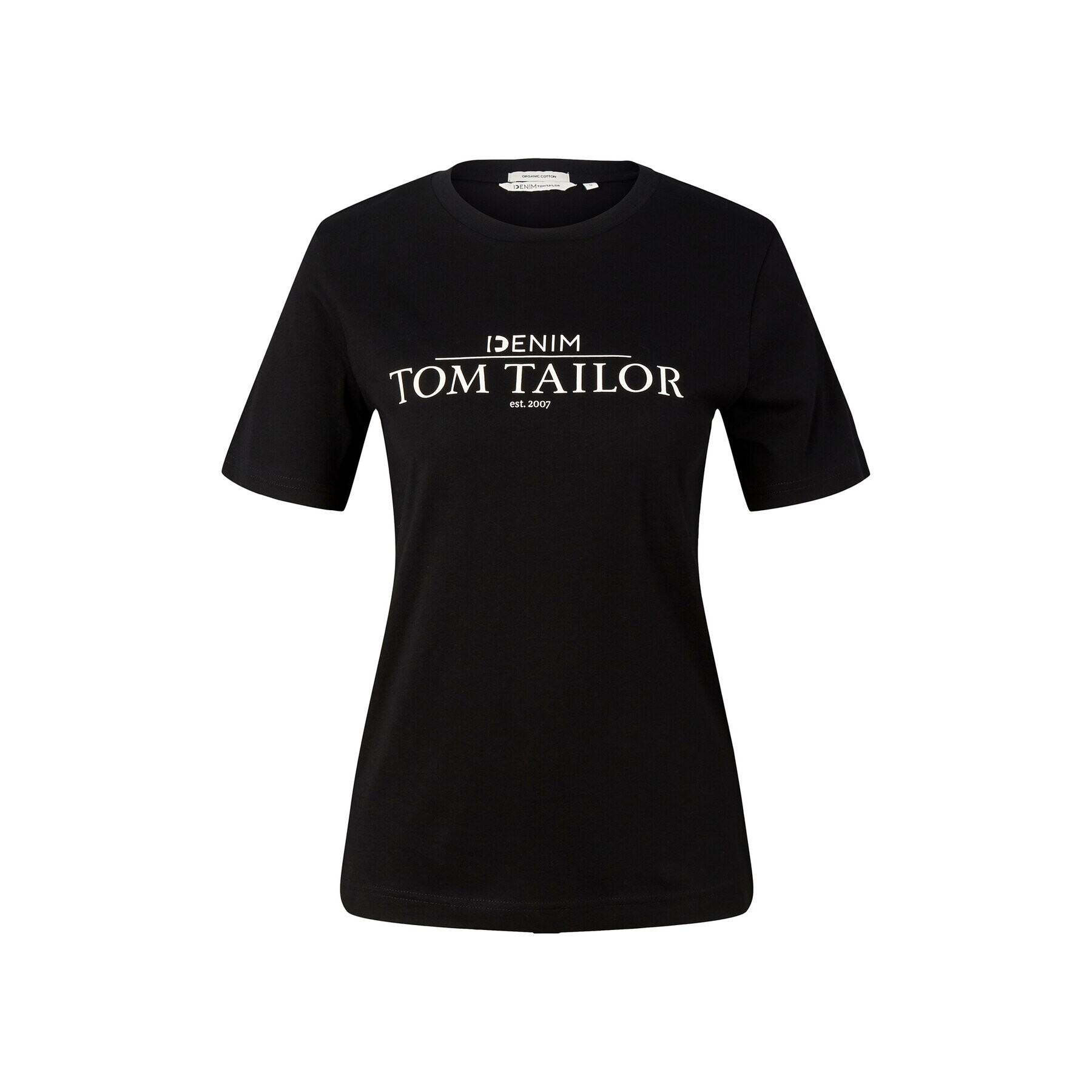 Tom Tailor Denim T-Shirt 1035362 Černá - Pepit.cz