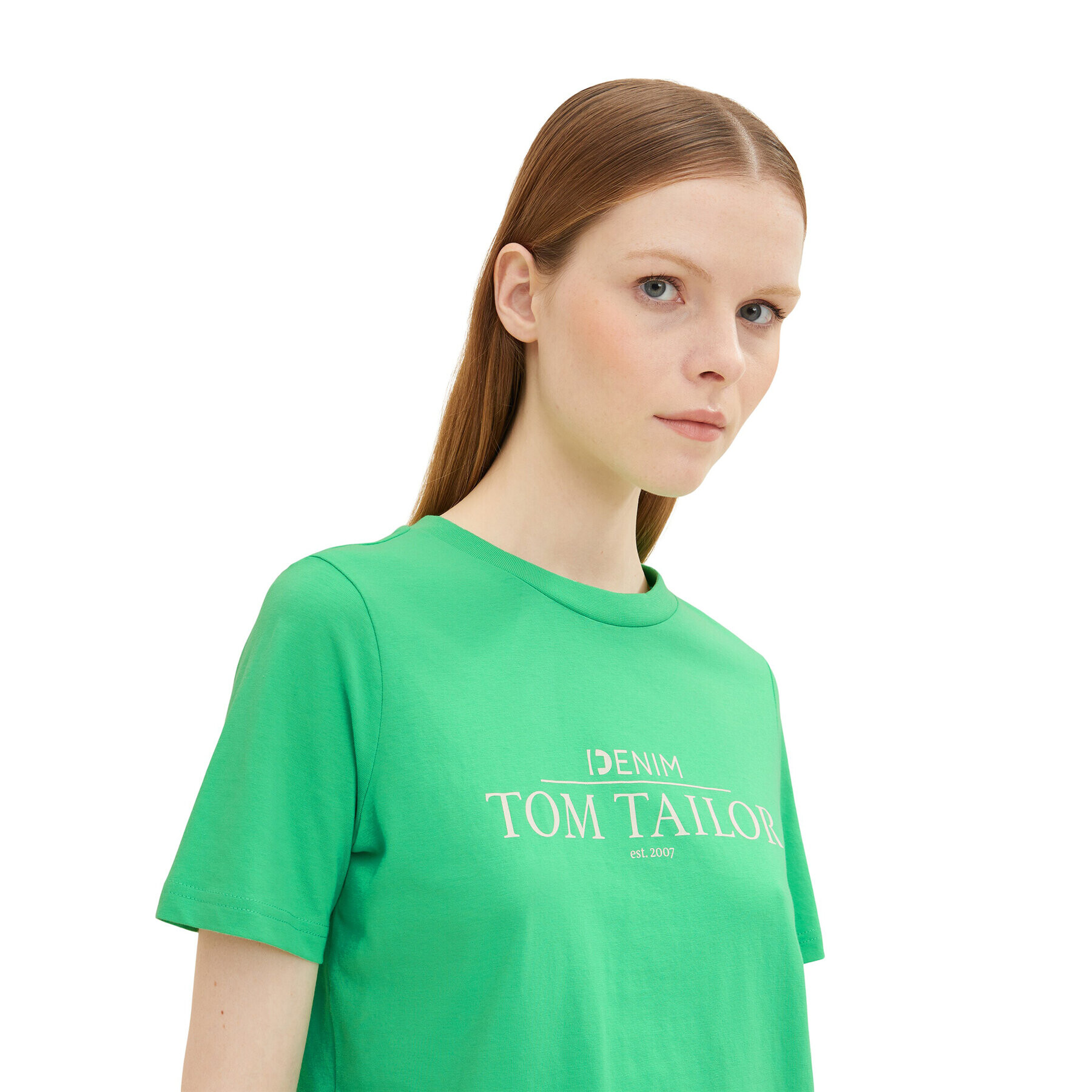 Tom Tailor Denim T-Shirt 1035362 Zelená - Pepit.cz