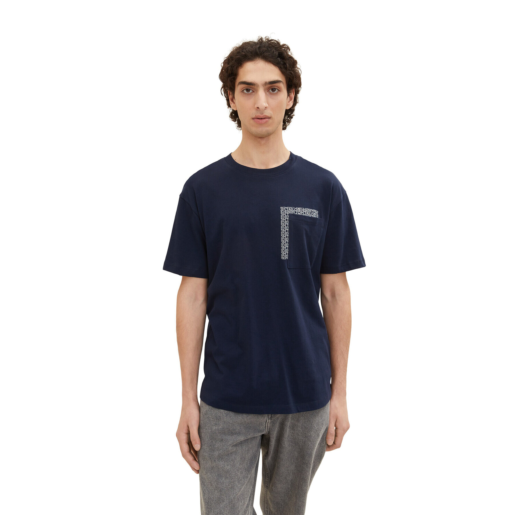 Tom Tailor Denim T-Shirt 1035589 Tmavomodrá - Pepit.cz