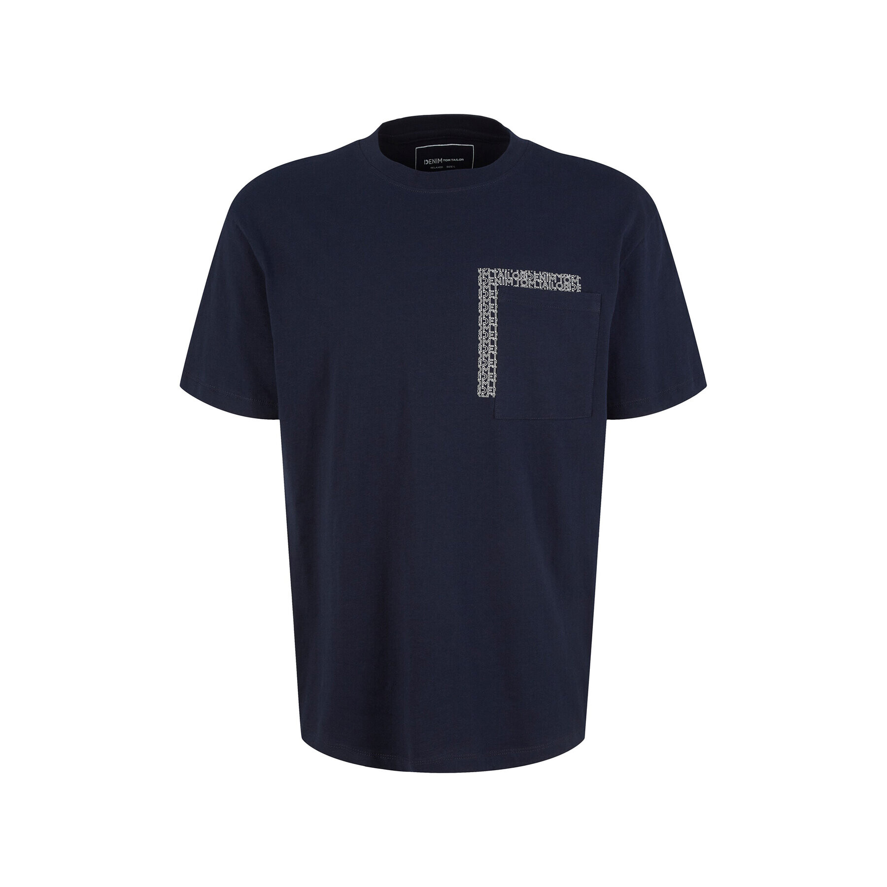 Tom Tailor Denim T-Shirt 1035589 Tmavomodrá - Pepit.cz