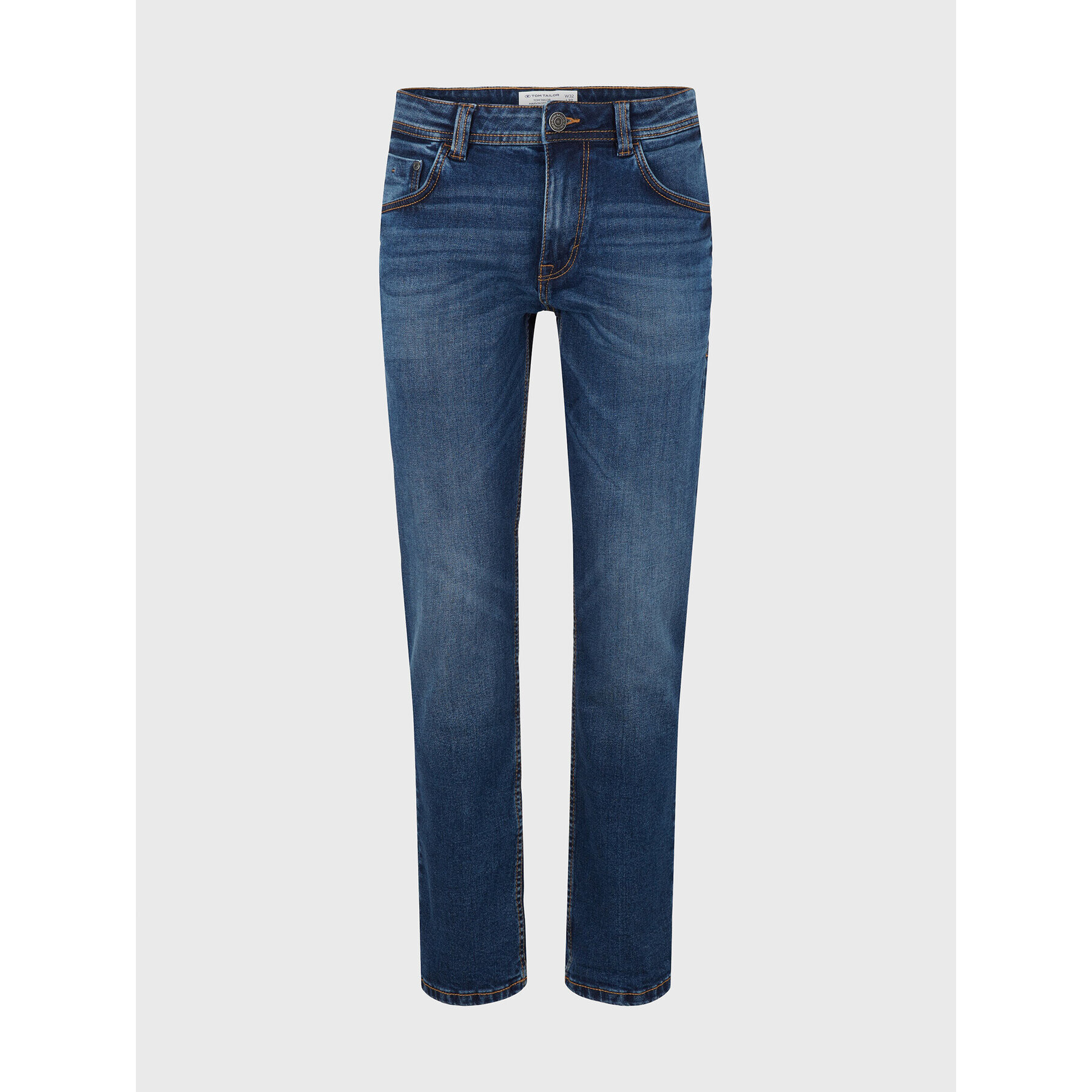 Tom Tailor Jeansy 1007858 Modrá Straight Leg - Pepit.cz