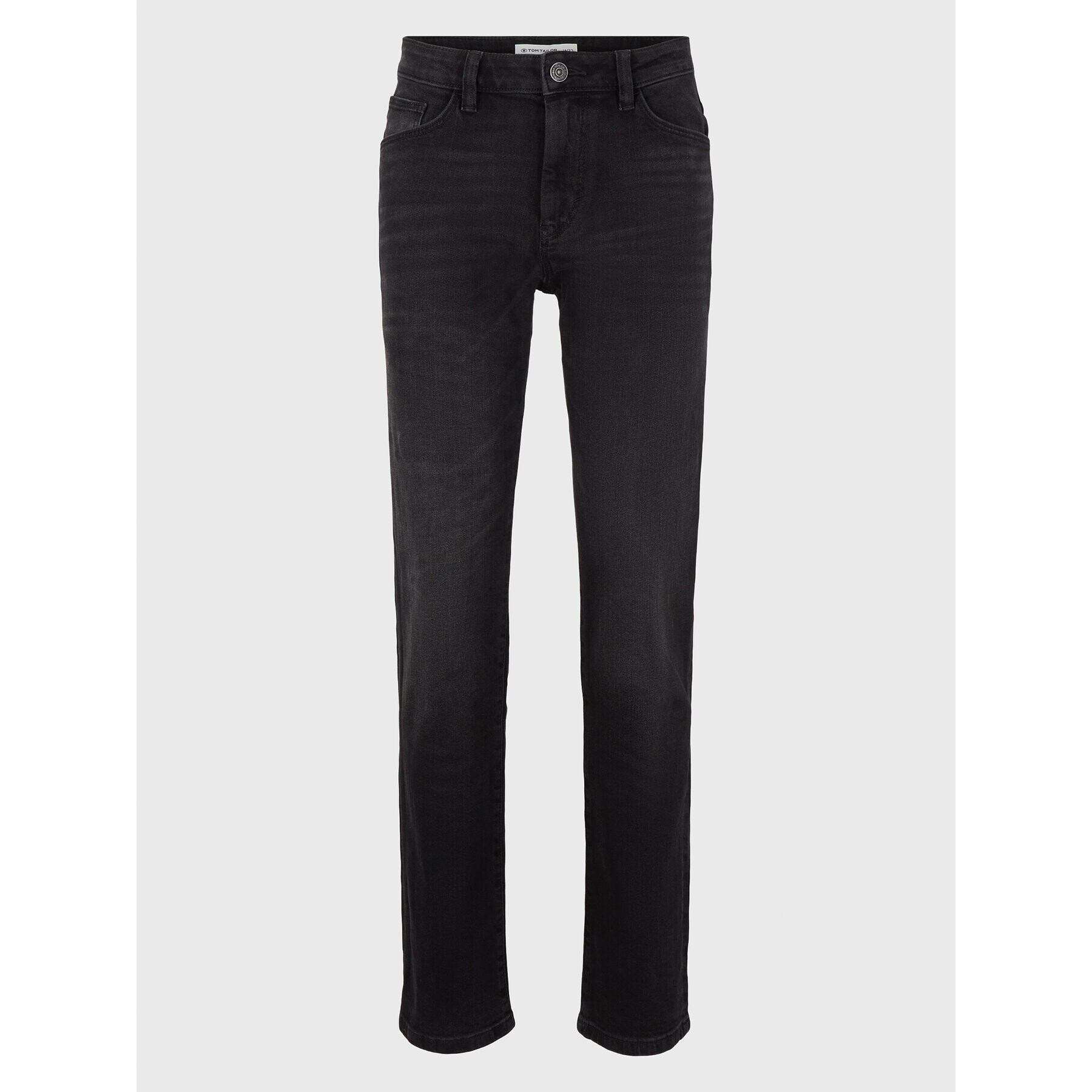 Tom Tailor Jeansy 1032779 Černá Straight Leg - Pepit.cz