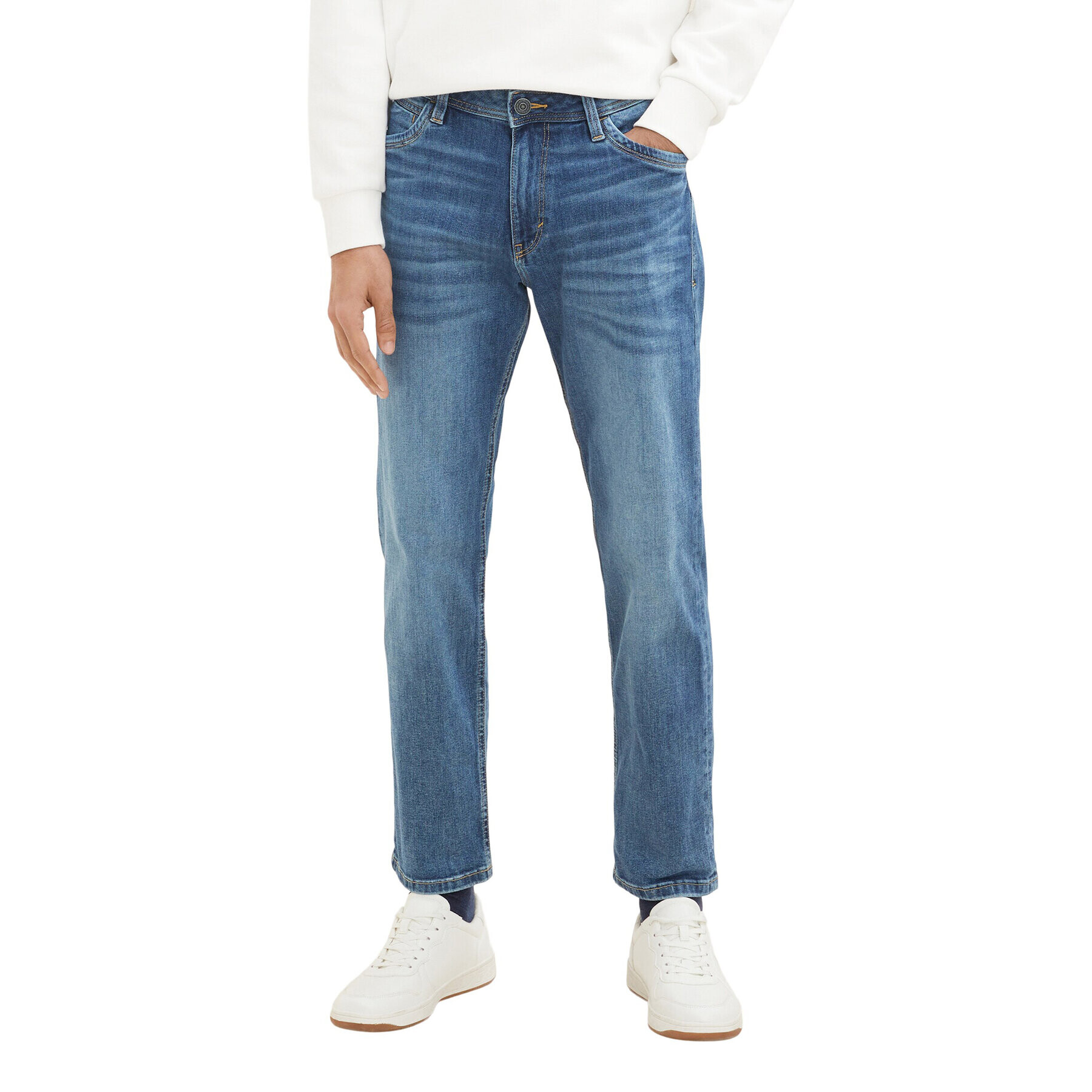 Tom Tailor Jeansy 1034119 Modrá Regular Fit - Pepit.cz