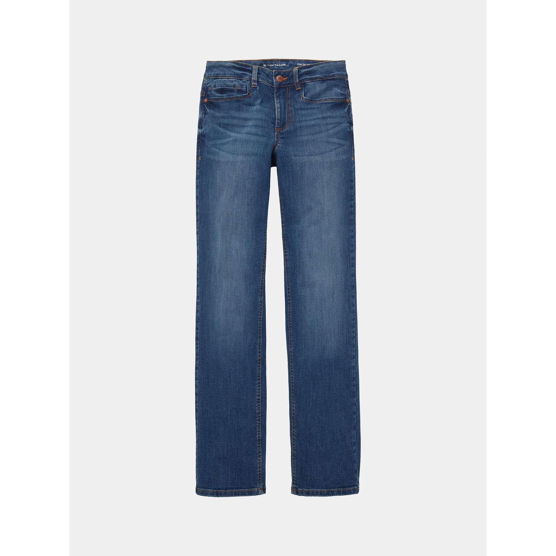 Tom Tailor Jeansy 1038342 Modrá Straight Fit - Pepit.cz