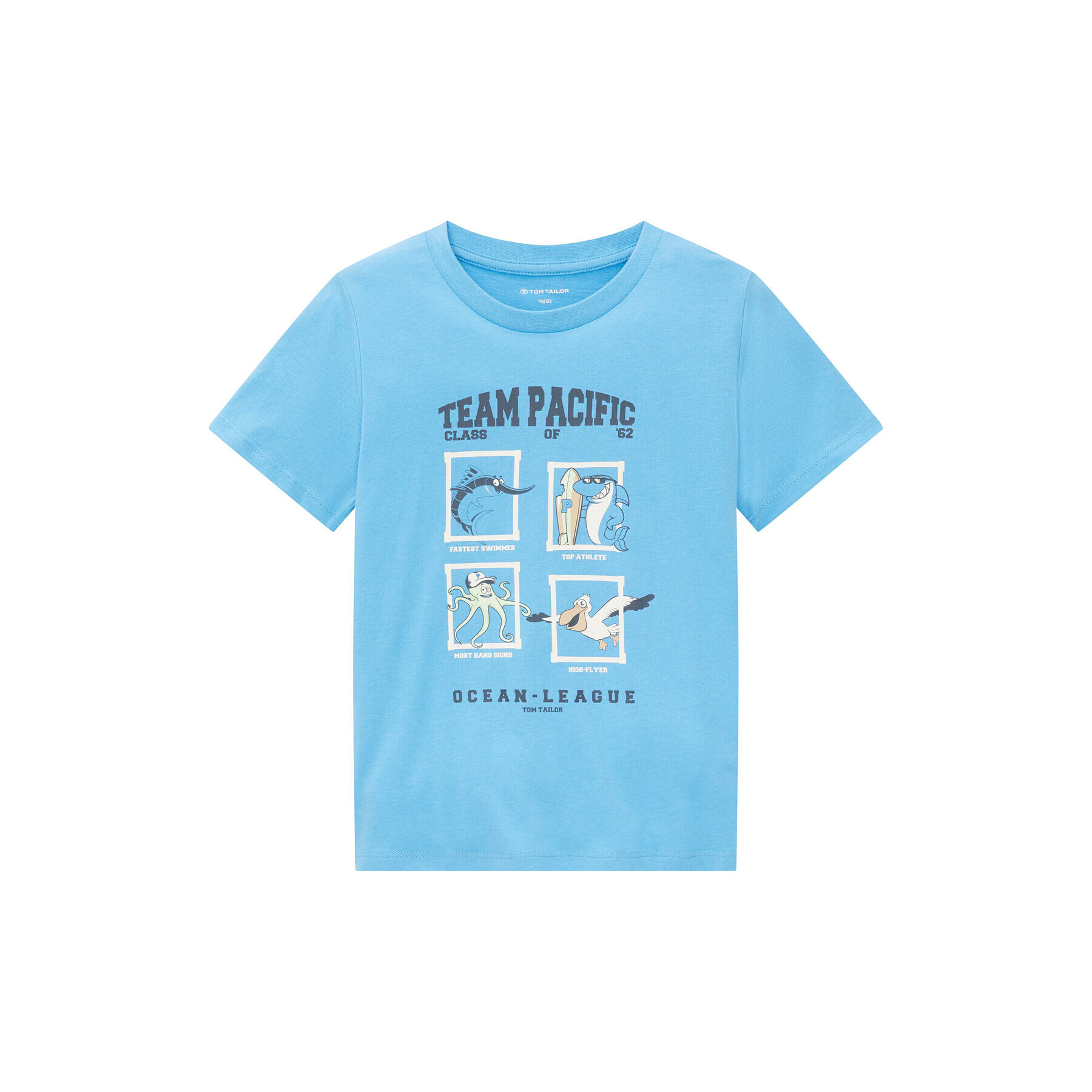 Tom Tailor T-Shirt 1035055 Modrá - Pepit.cz