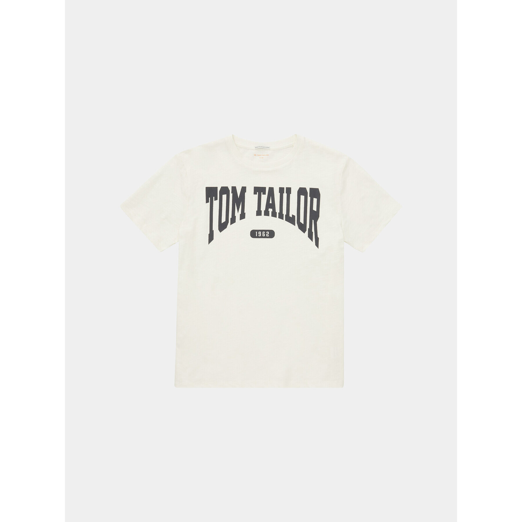 Tom Tailor T-Shirt 1037515 Bílá Regular Fit - Pepit.cz