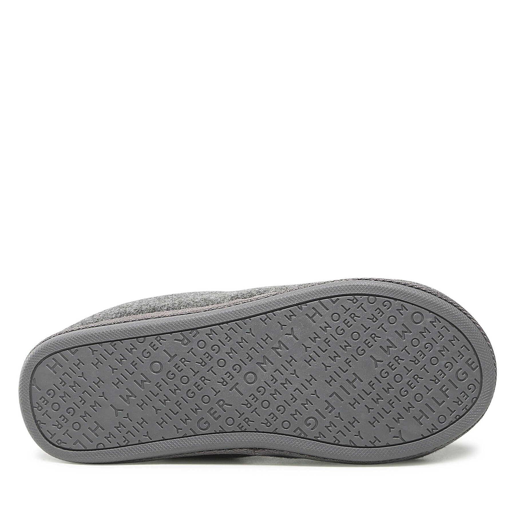 Tommy Hilfiger Bačkory Home Slipper Felt FW0FW06715 Šedá - Pepit.cz