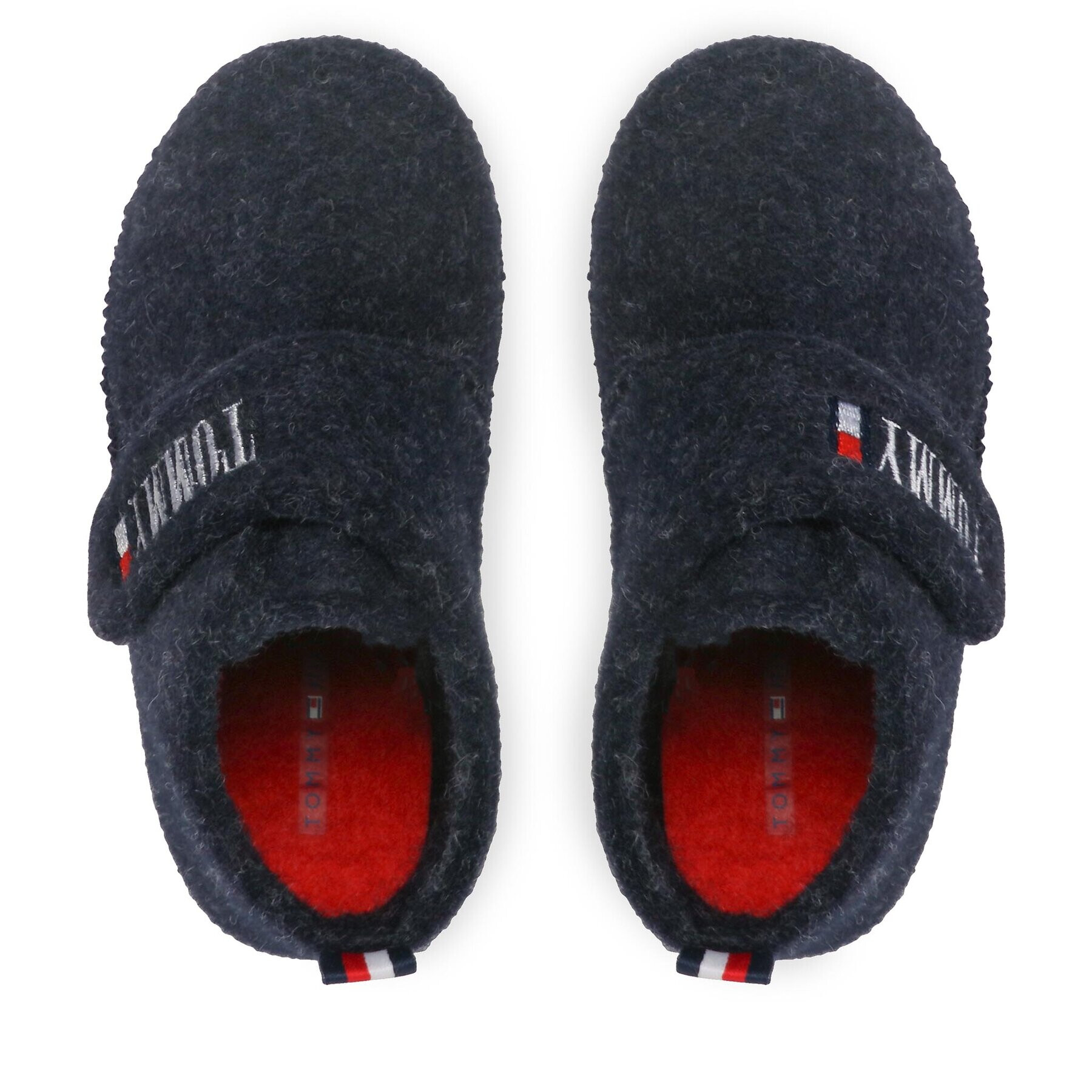 Tommy Hilfiger Bačkory Indoor Slipper T1B1-32553-1506 Tmavomodrá - Pepit.cz