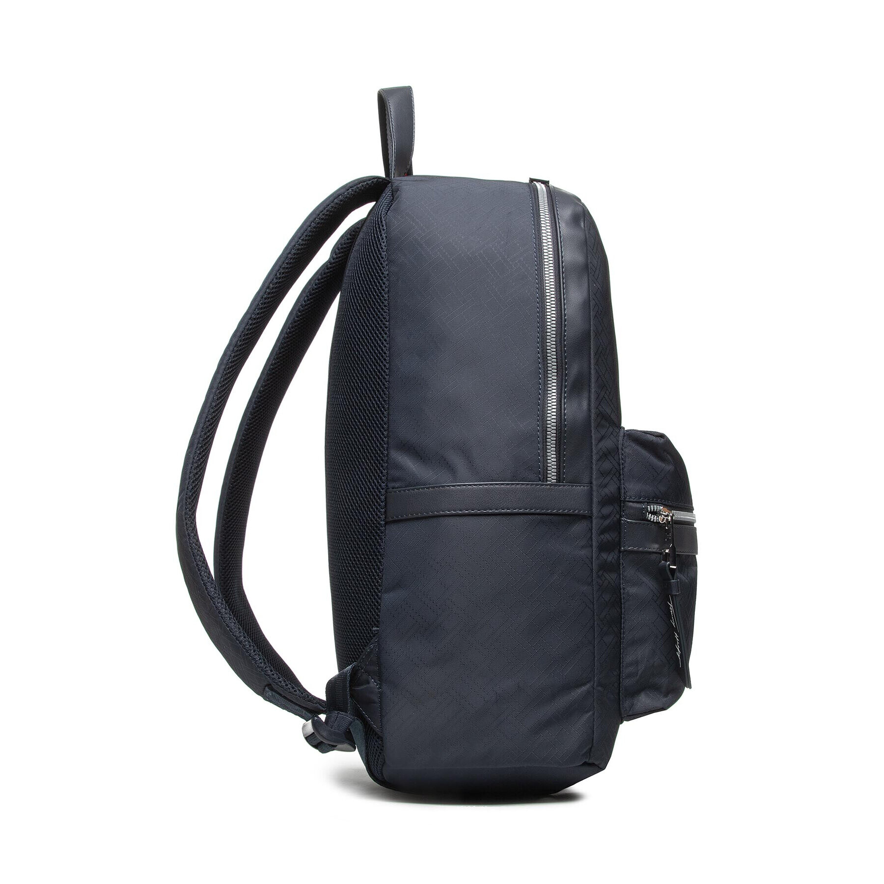 Tommy Hilfiger Batoh Th Singnature Backpack AM0AM08452 Tmavomodrá - Pepit.cz