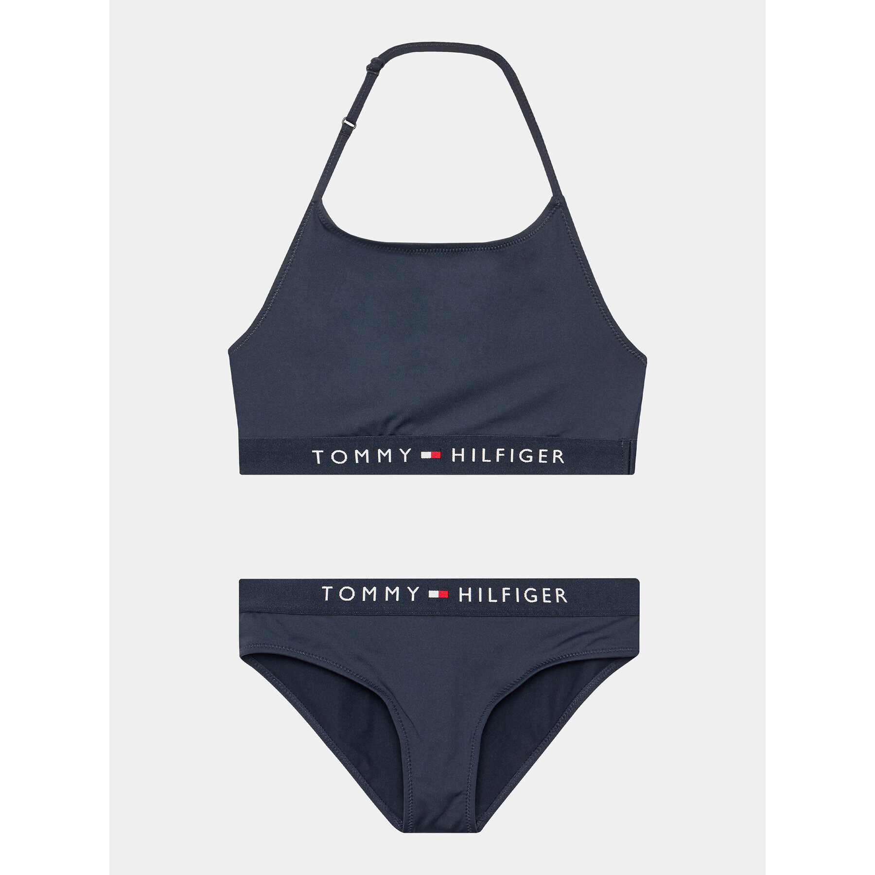 Tommy Hilfiger Bikiny Bralette Set UG0UG00634 Tmavomodrá - Pepit.cz