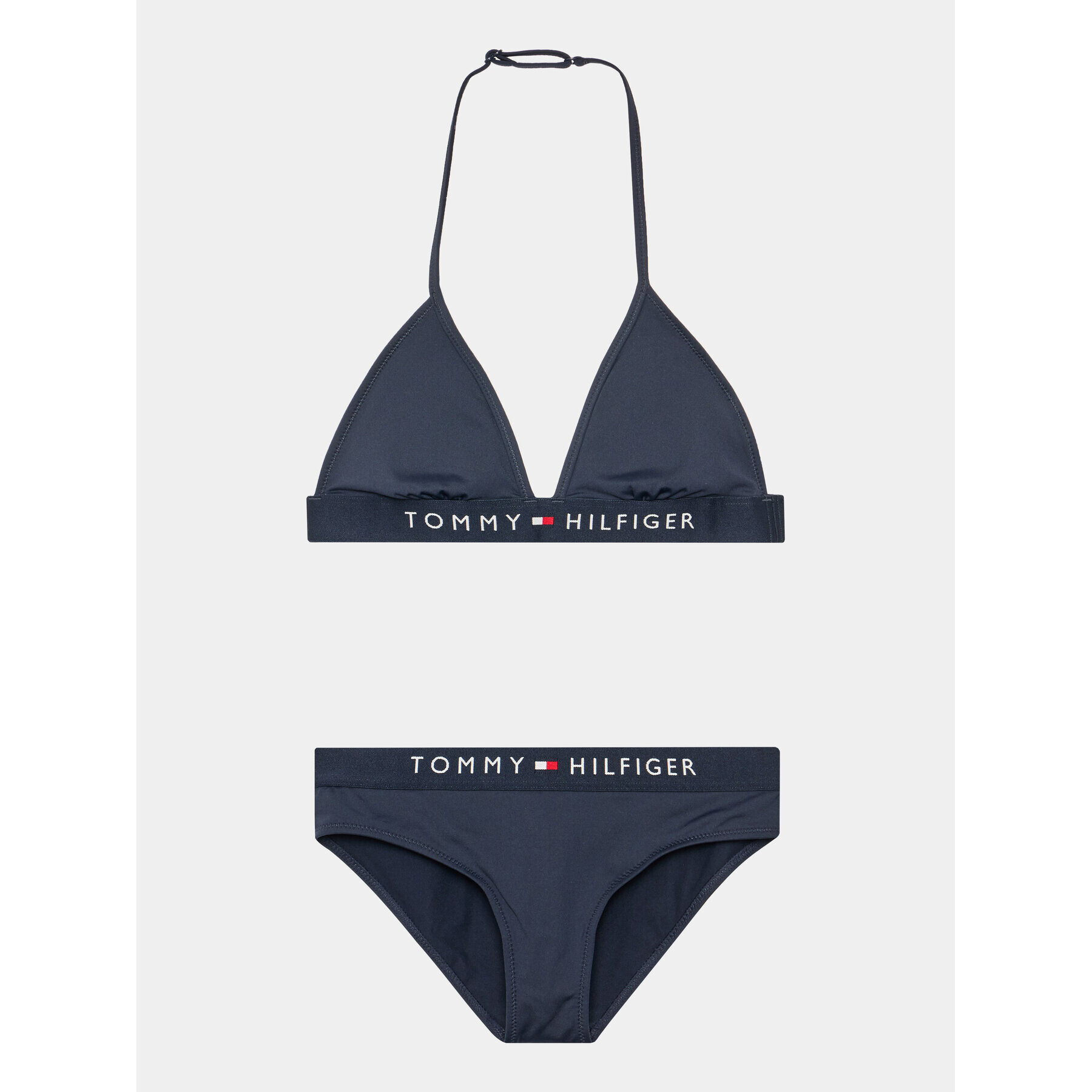 Tommy Hilfiger Bikiny Traingle UG0UG00633 Tmavomodrá - Pepit.cz