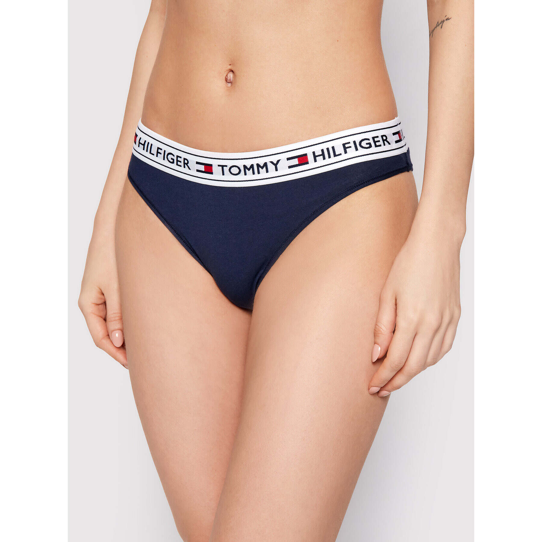 Tommy Hilfiger Brazilské kalhotky Brazilian UW0UW00723 Tmavomodrá - Pepit.cz