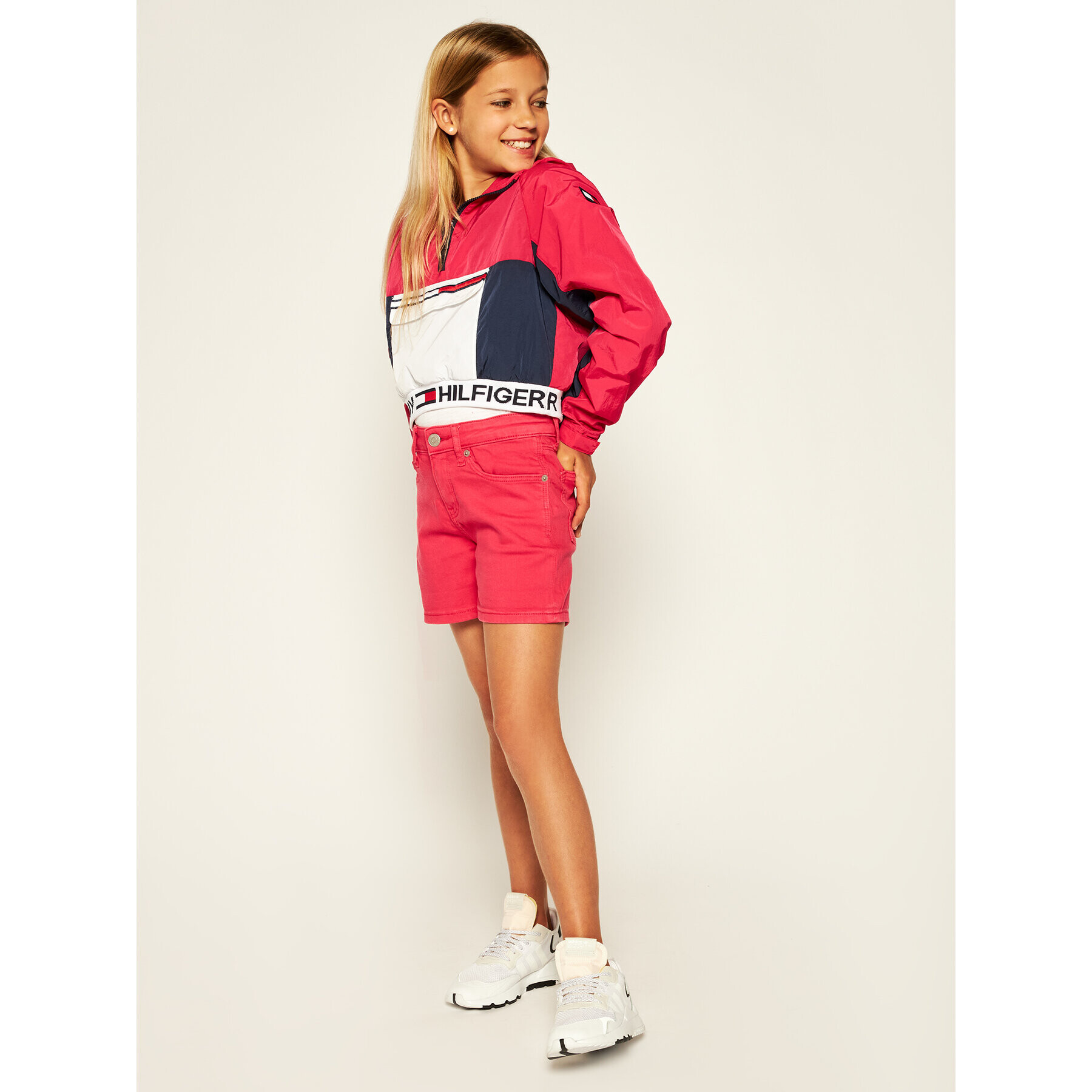 Tommy Hilfiger Bunda anorak Popover KG0KG05018 D Barevná Regular Fit - Pepit.cz