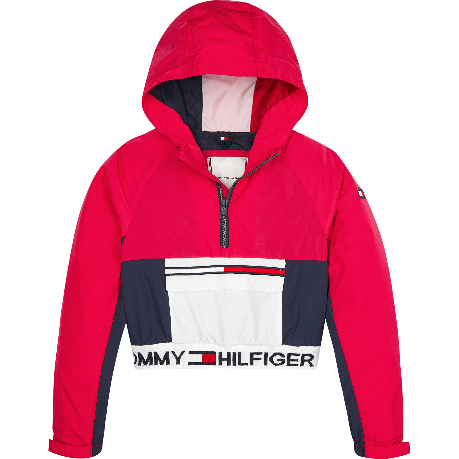 Tommy Hilfiger Bunda anorak Popover KG0KG05018 D Barevná Regular Fit - Pepit.cz