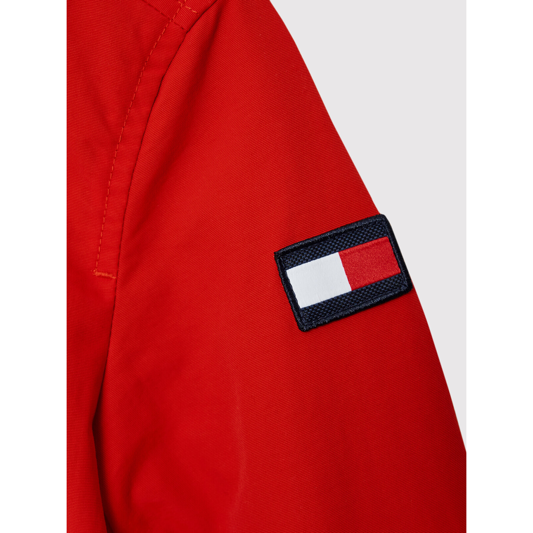 Tommy Hilfiger Bunda pro přechodné období Essential KB0KB07102 D Červená Regular Fit - Pepit.cz