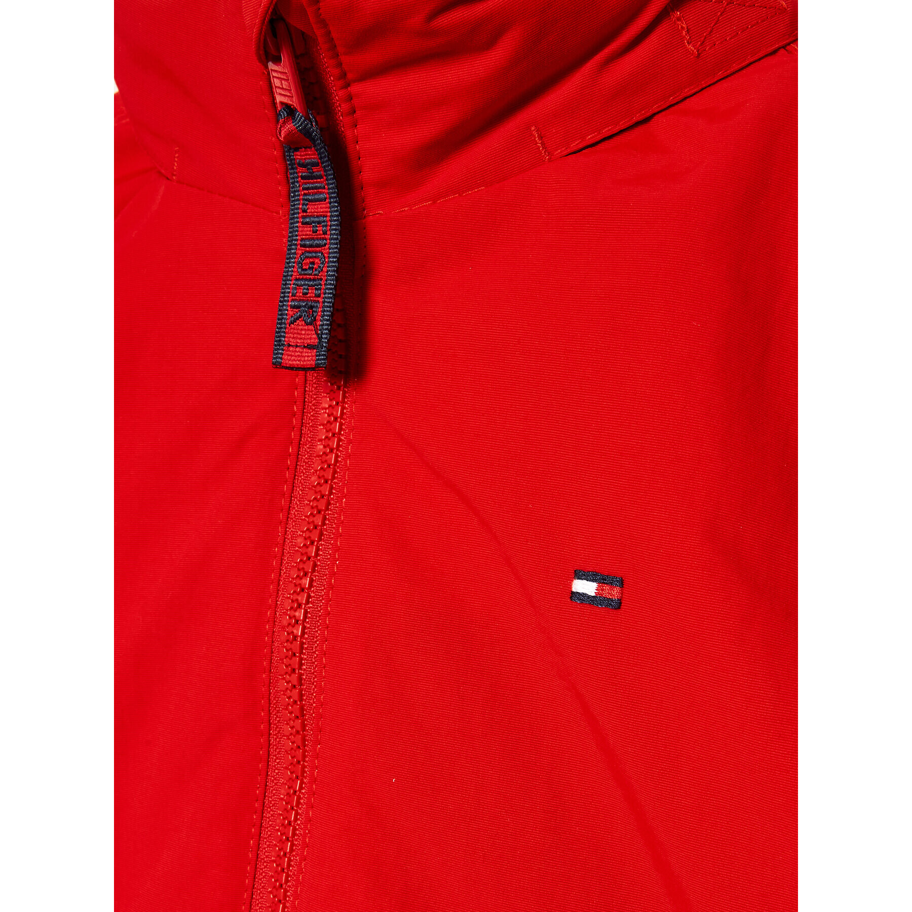 Tommy Hilfiger Bunda pro přechodné období Essential KB0KB07809 D Červená Regular Fit - Pepit.cz