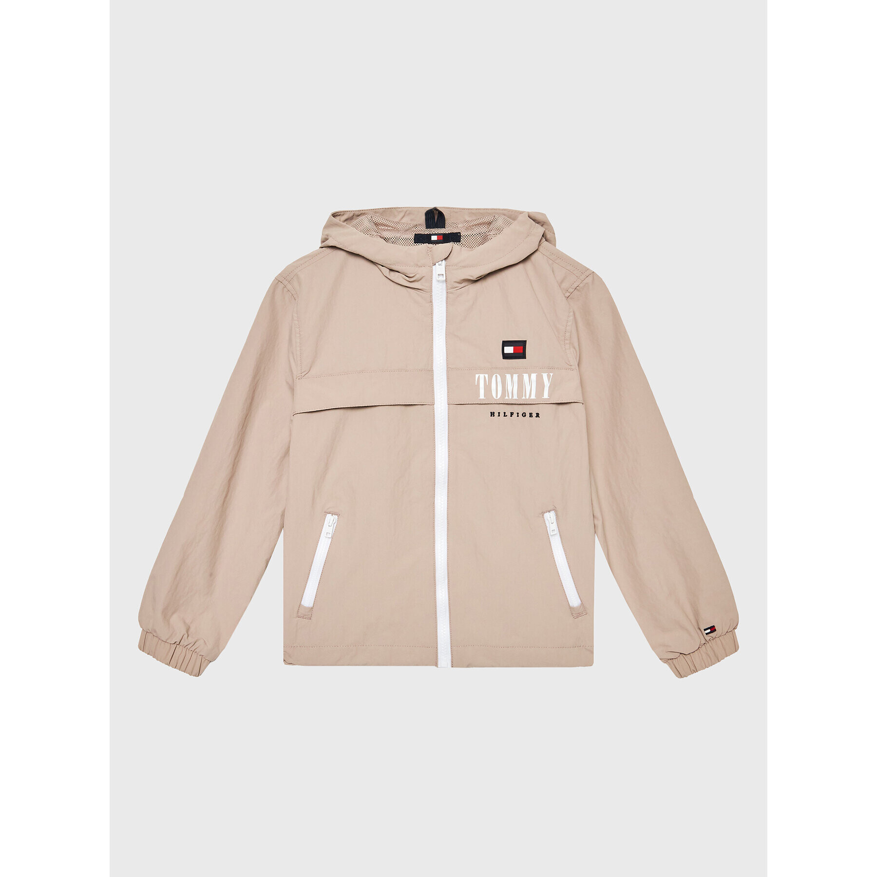 Tommy Hilfiger Bunda pro přechodné období Hero KS0KS00314 D Béžová Regular Fit - Pepit.cz