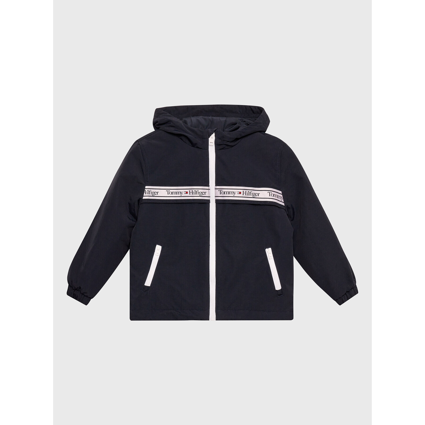 Tommy Hilfiger Bunda pro přechodné období Hero KS0KS00360 M Tmavomodrá Regular Fit - Pepit.cz