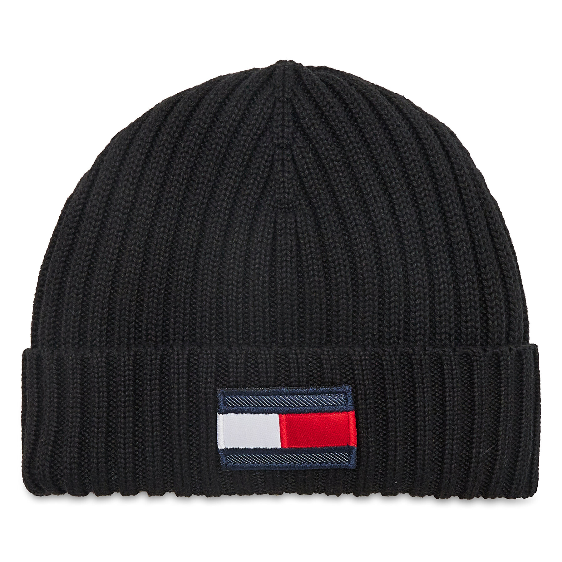 Tommy Hilfiger Čepice Big Flag AU0AU01585 Černá - Pepit.cz