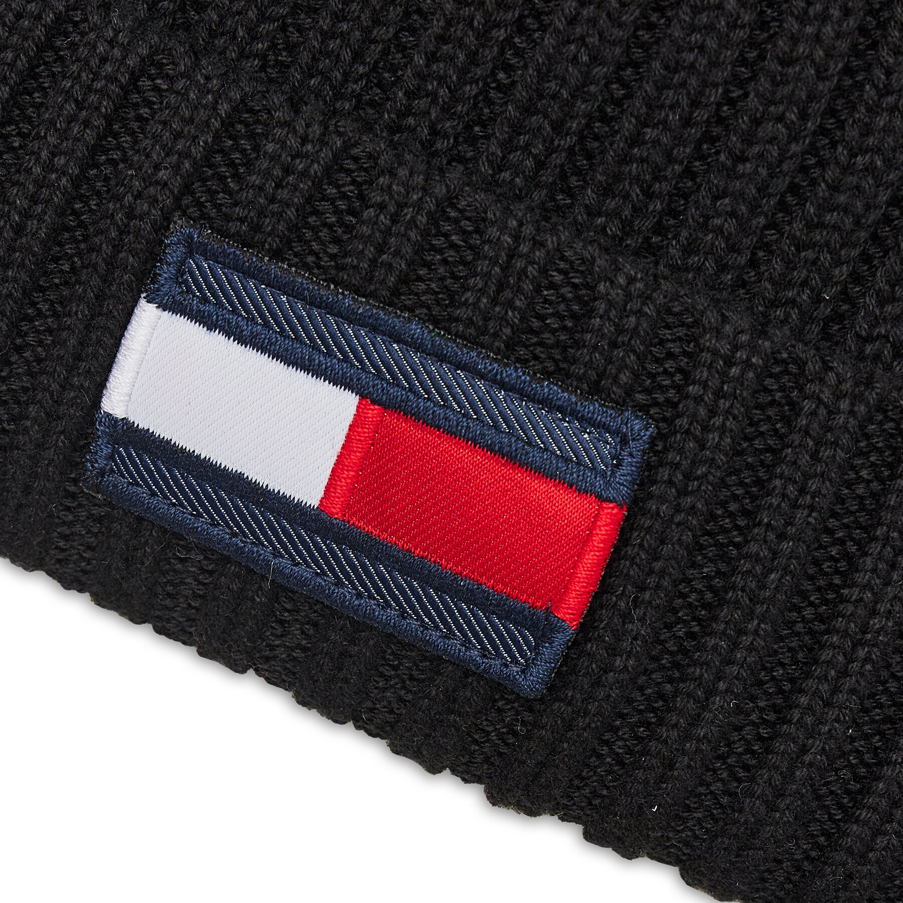 Tommy Hilfiger Čepice Big Flag AU0AU01585 Černá - Pepit.cz