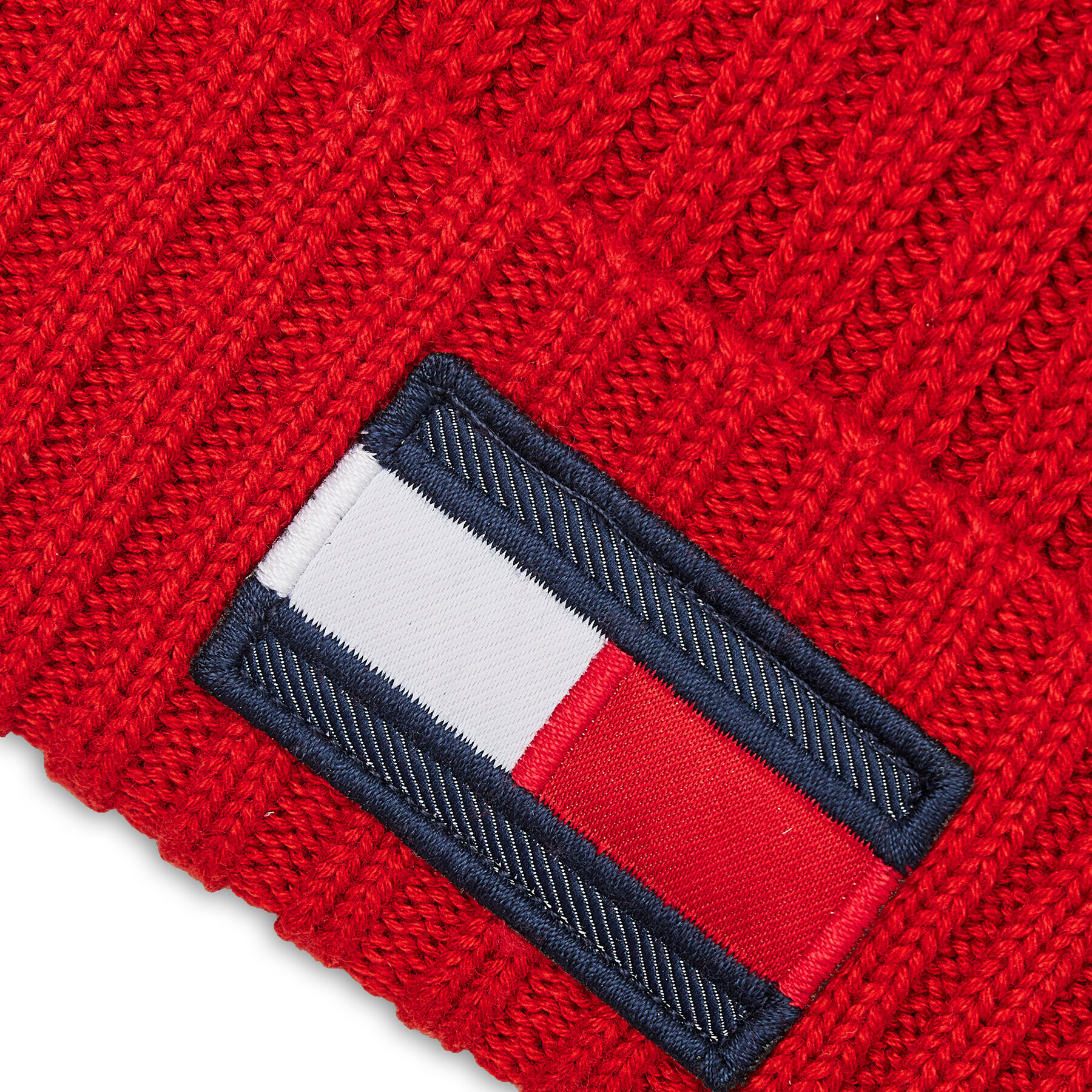 Tommy Hilfiger Čepice Big Flag AU0AU01585 Červená - Pepit.cz