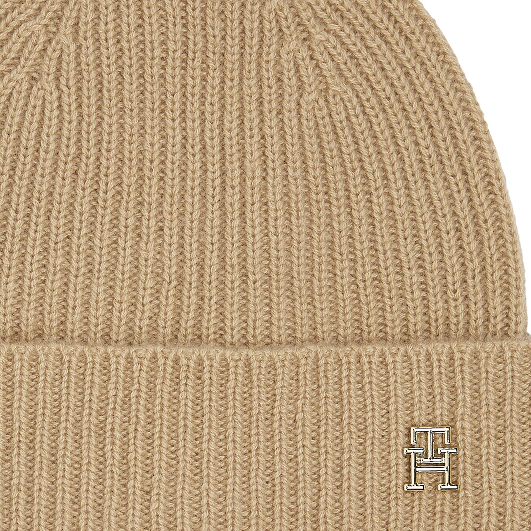 Tommy Hilfiger Čepice Cashmere Chic Beanie AW0AW15321 Béžová - Pepit.cz