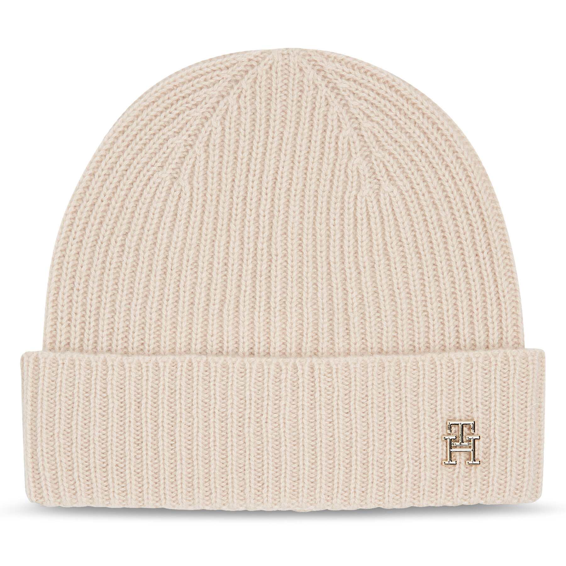 Tommy Hilfiger Čepice Cashmere Chic Beanie AW0AW15321 Béžová - Pepit.cz