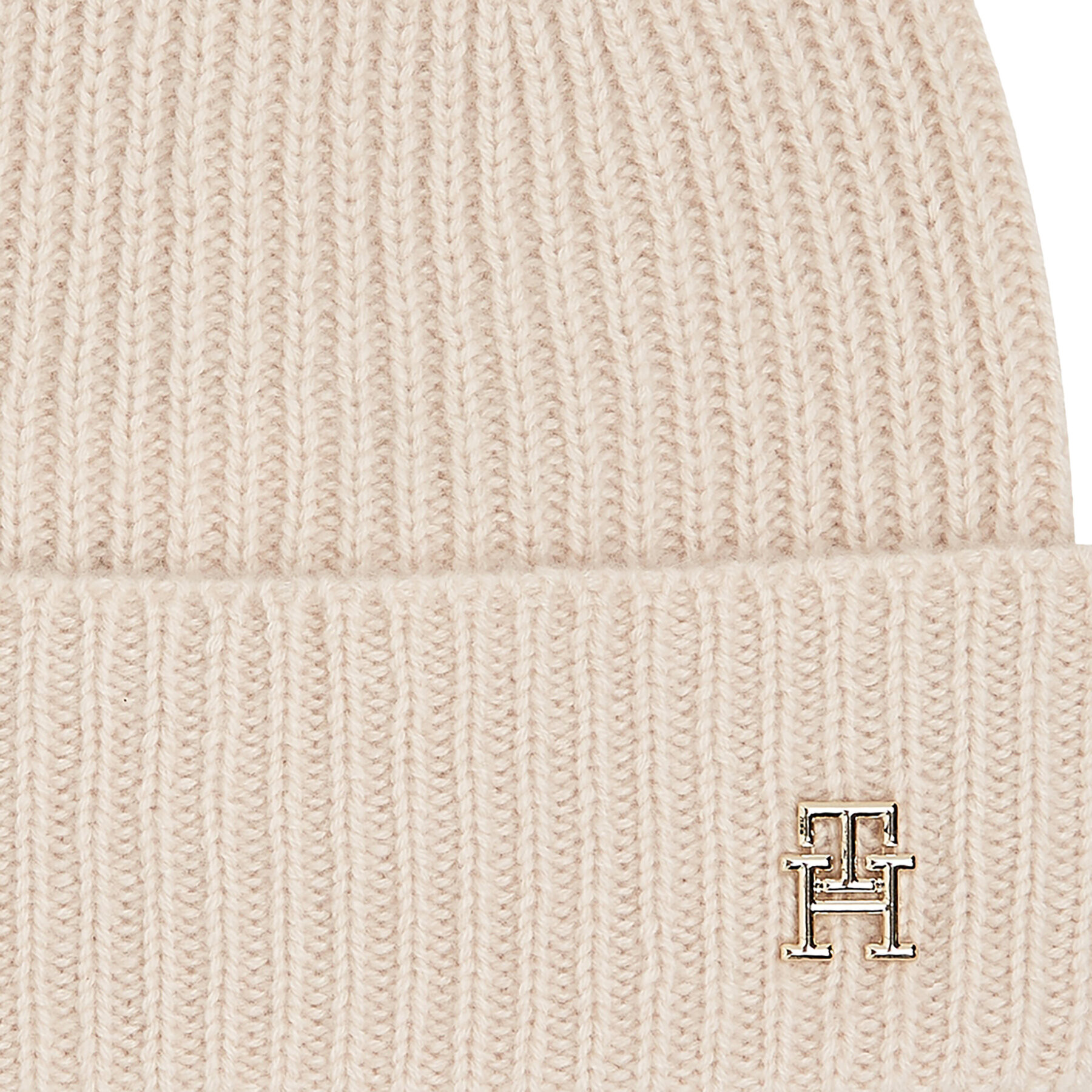 Tommy Hilfiger Čepice Cashmere Chic Beanie AW0AW15321 Béžová - Pepit.cz