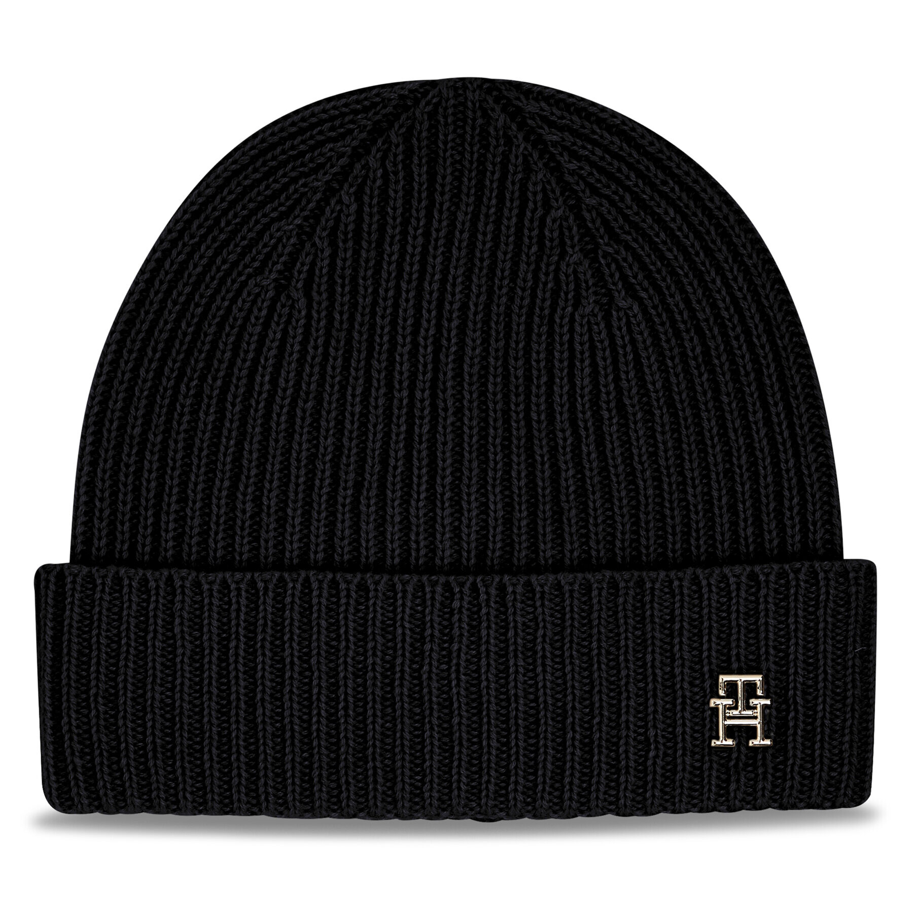 Tommy Hilfiger Čepice Cashmere Chic Beanie AW0AW15321 Černá - Pepit.cz