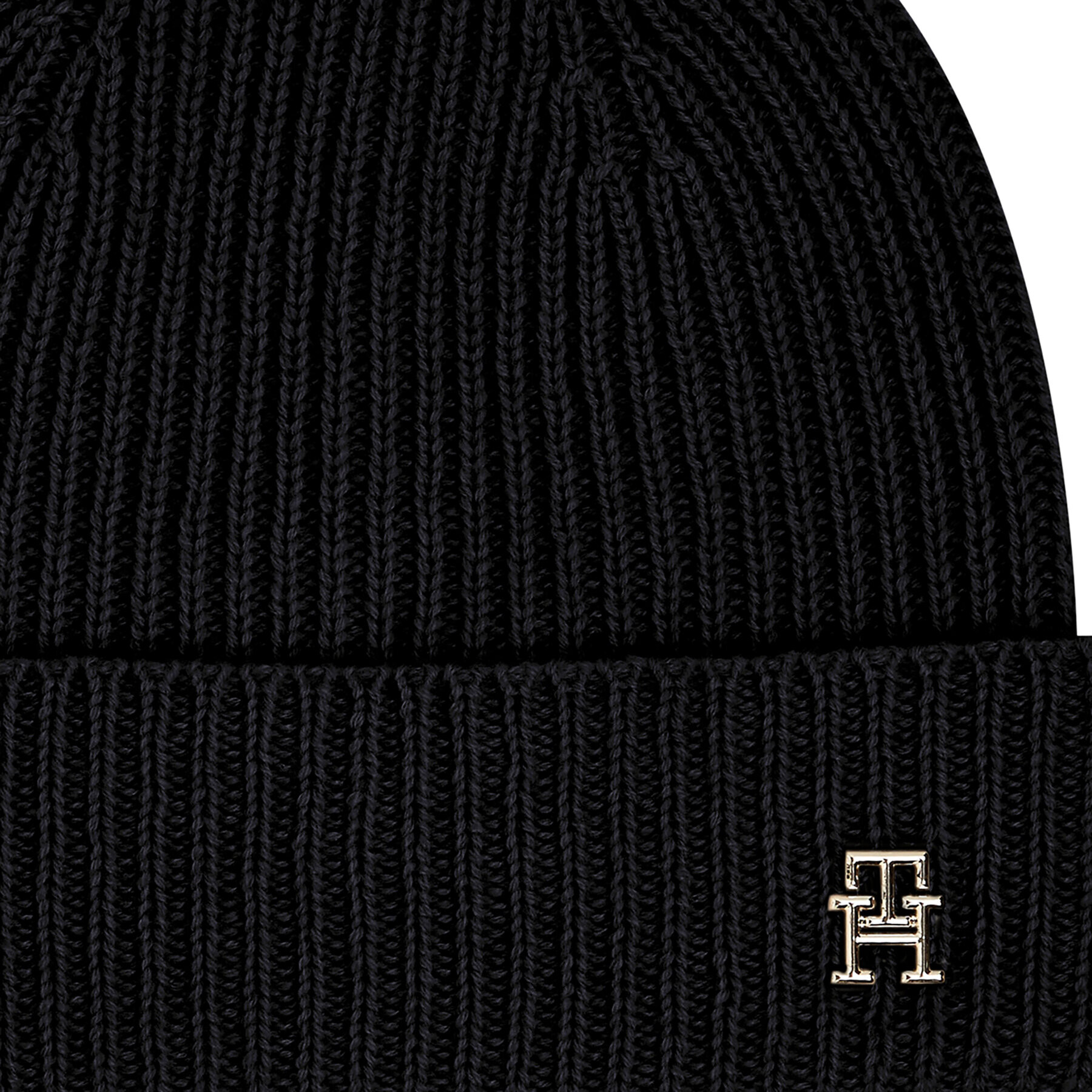 Tommy Hilfiger Čepice Cashmere Chic Beanie AW0AW15321 Černá - Pepit.cz