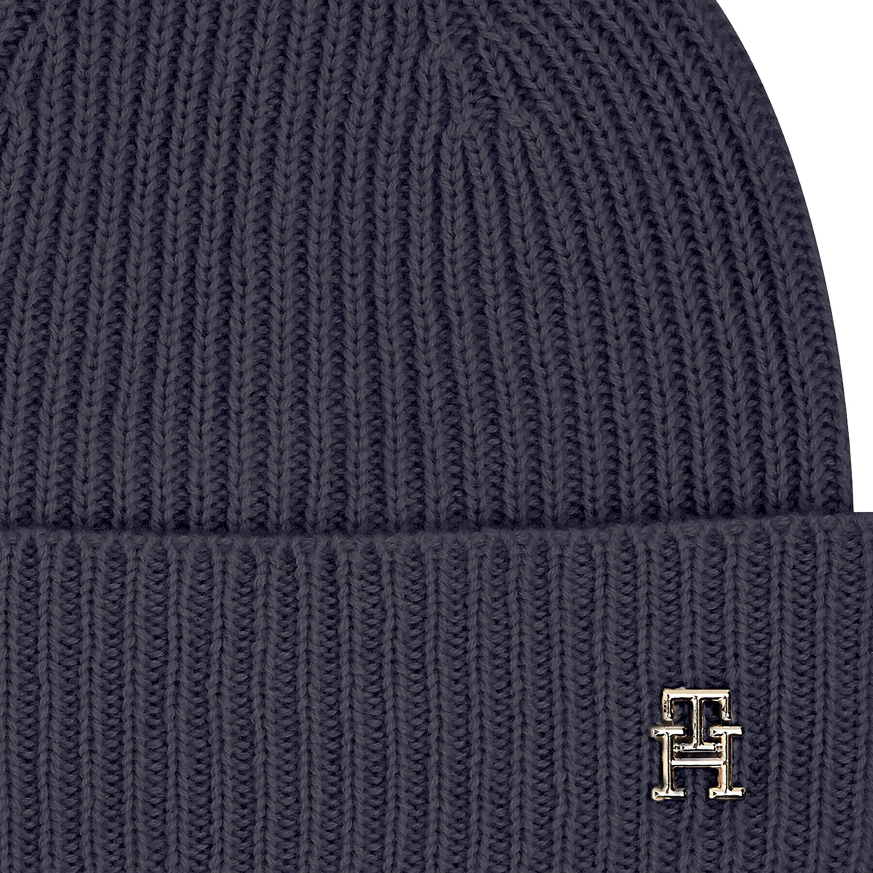 Tommy Hilfiger Čepice Cashmere Chic Beanie AW0AW15321 Tmavomodrá - Pepit.cz