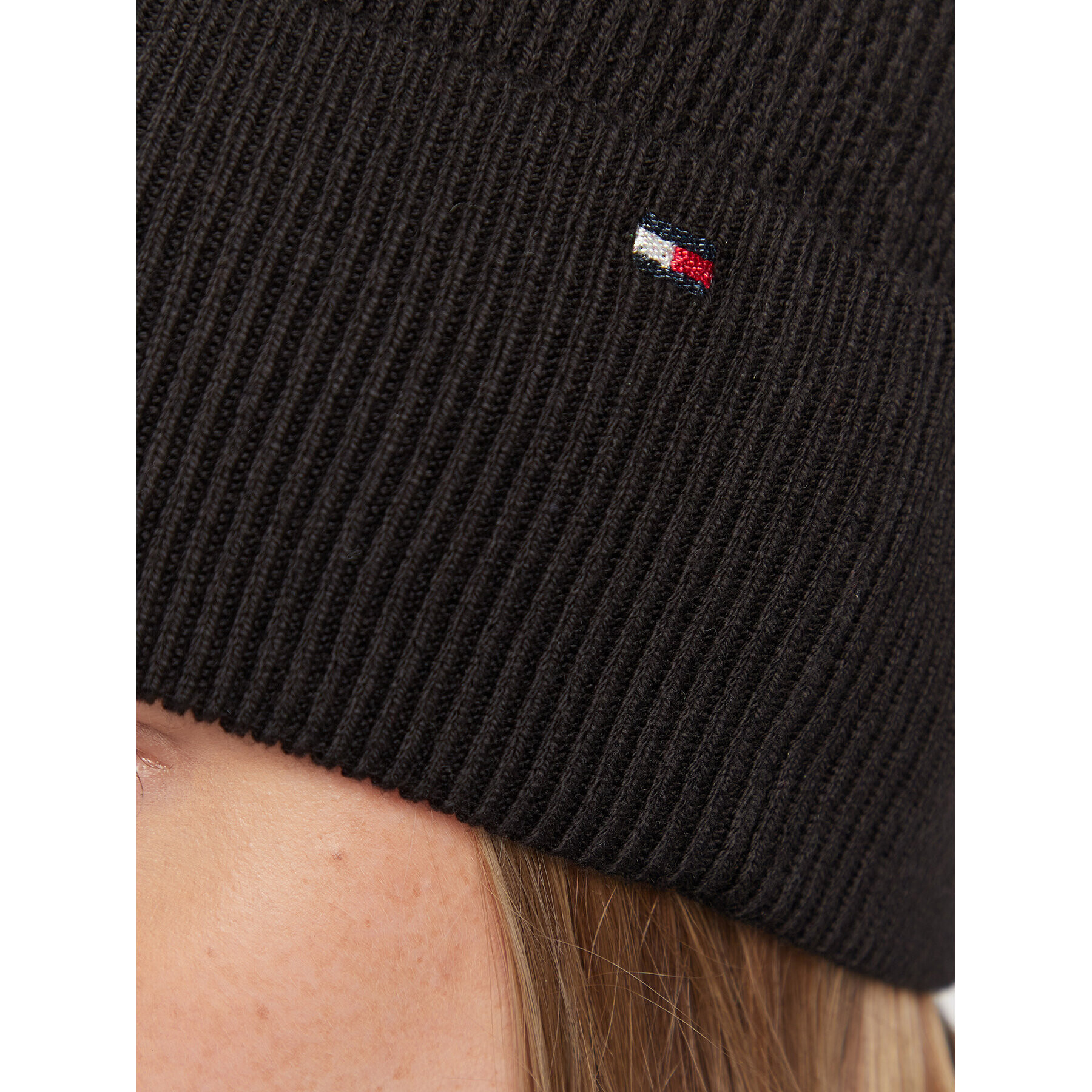 Tommy Hilfiger Čepice Essential AW0AW13819 Černá - Pepit.cz