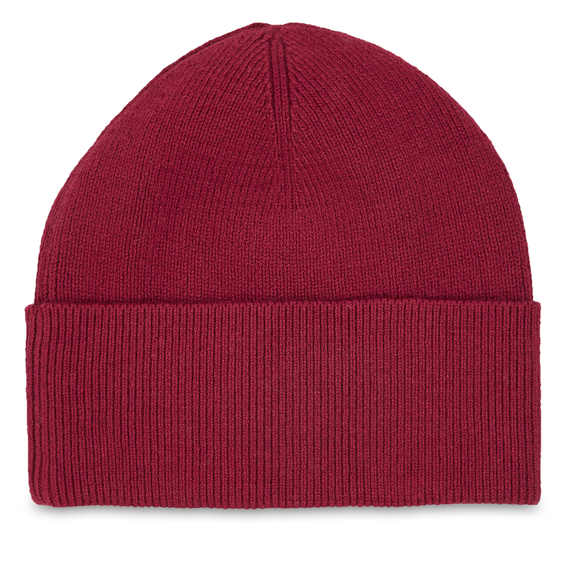 Tommy Hilfiger Čepice Essential Flag Beanie AW0AW15309 Červená - Pepit.cz