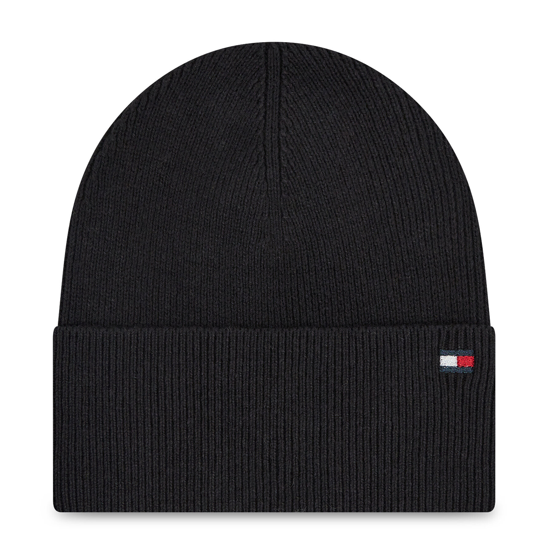 Tommy Hilfiger Čepice Essential Knit Beanie AW0AW10625 Černá - Pepit.cz